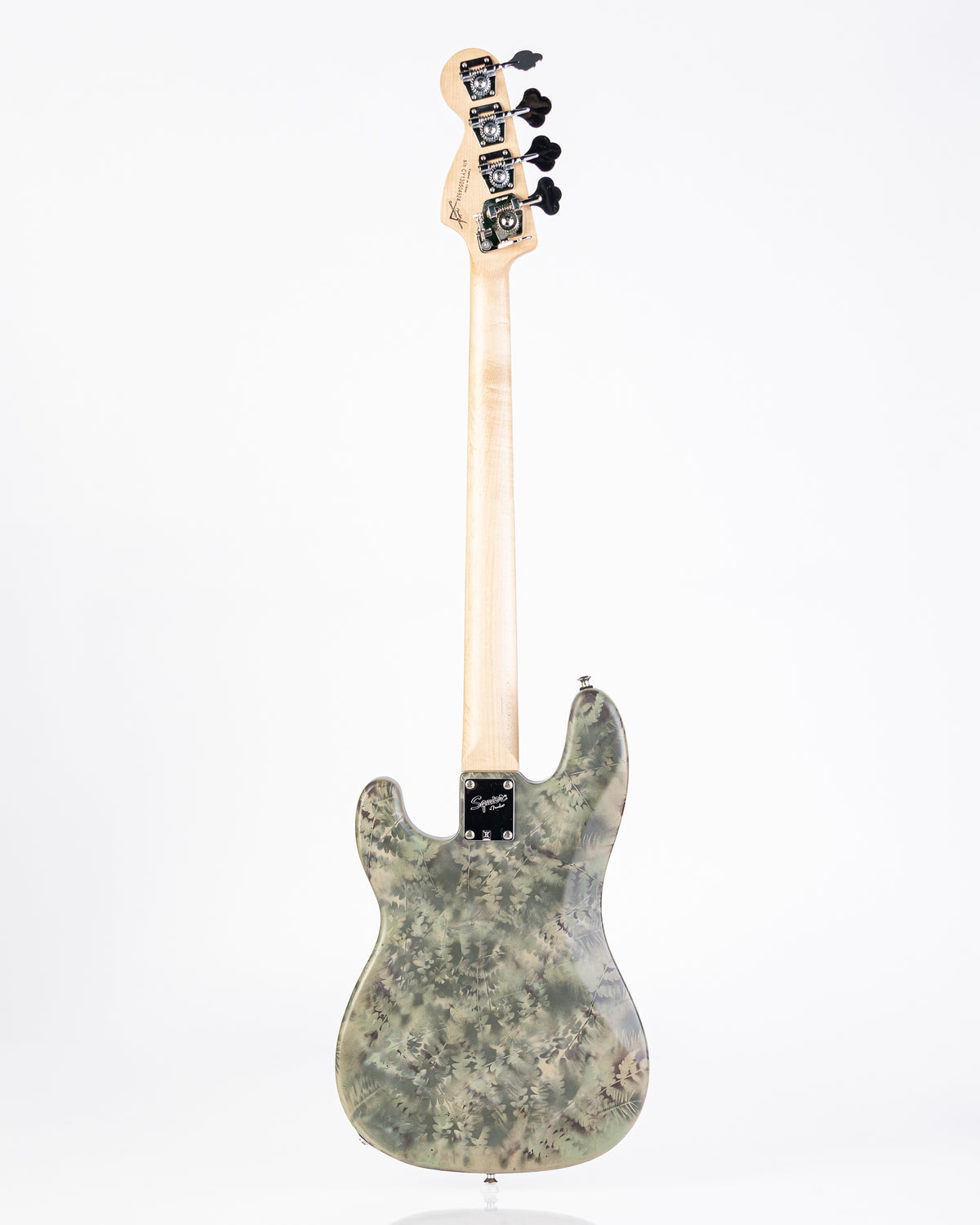 USED Squier Affinity PJ Bass - "Custom Shop" Camo