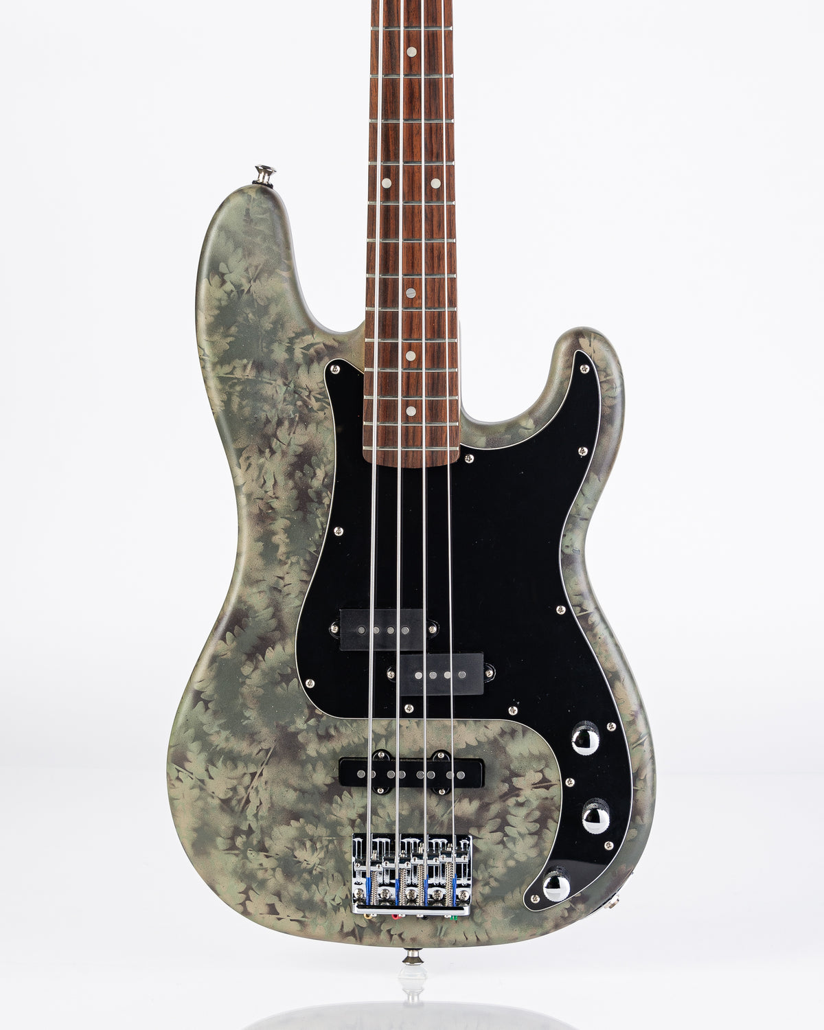 USED Squier Affinity PJ Bass - "Custom Shop" Camo
