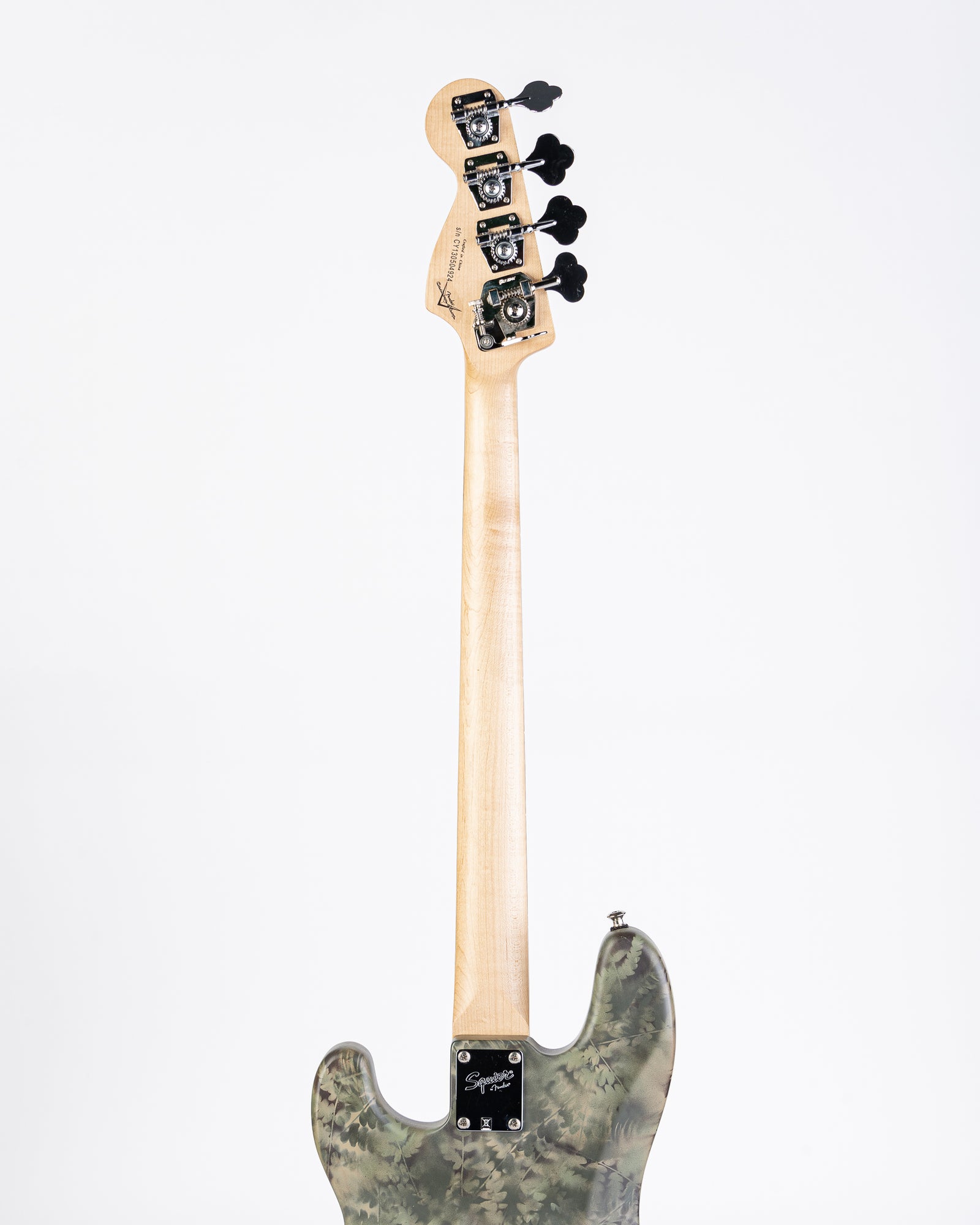 USED Squier Affinity PJ Bass - "Custom Shop" Camo