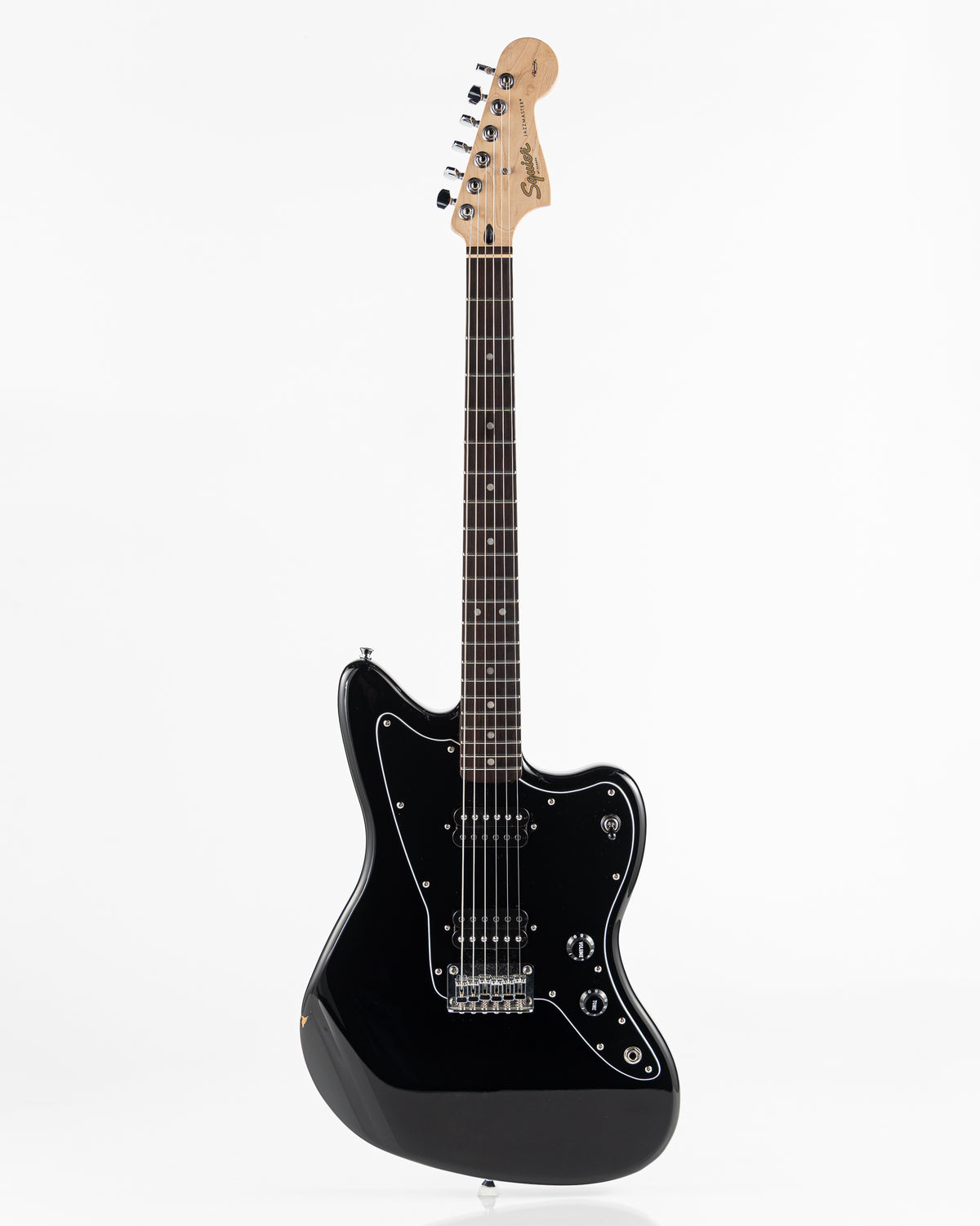 USED 2020 Squier Affinity Series Jazzmaster HH Electric Guitar - Black
