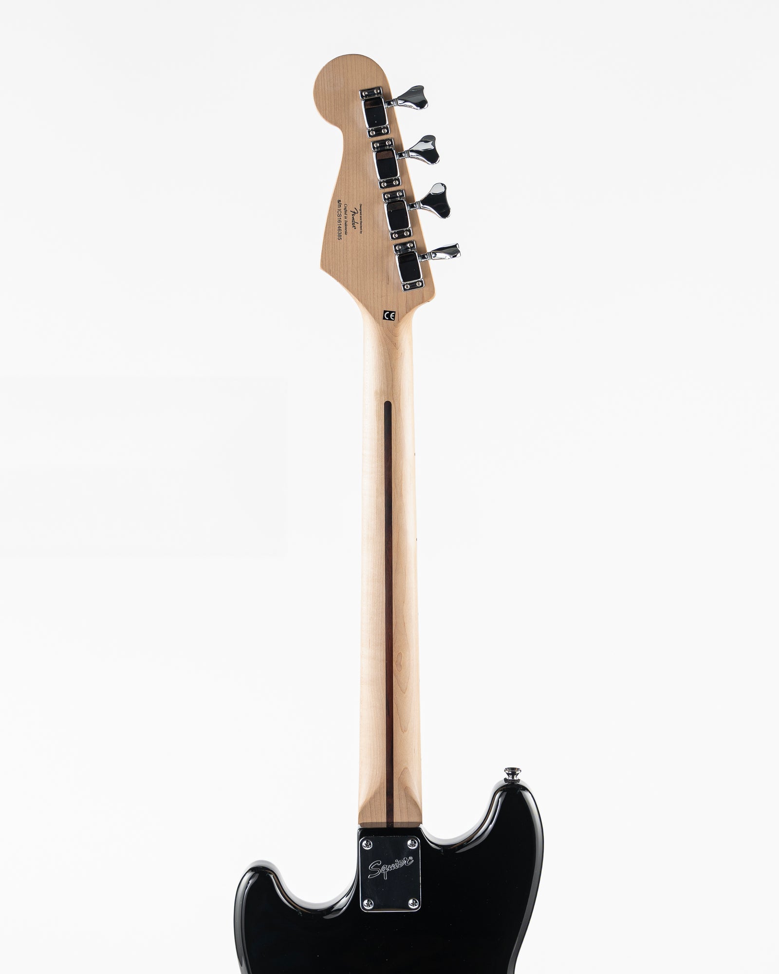 USED Squier Bronco Short Scale Electric Bass - Gloss Black