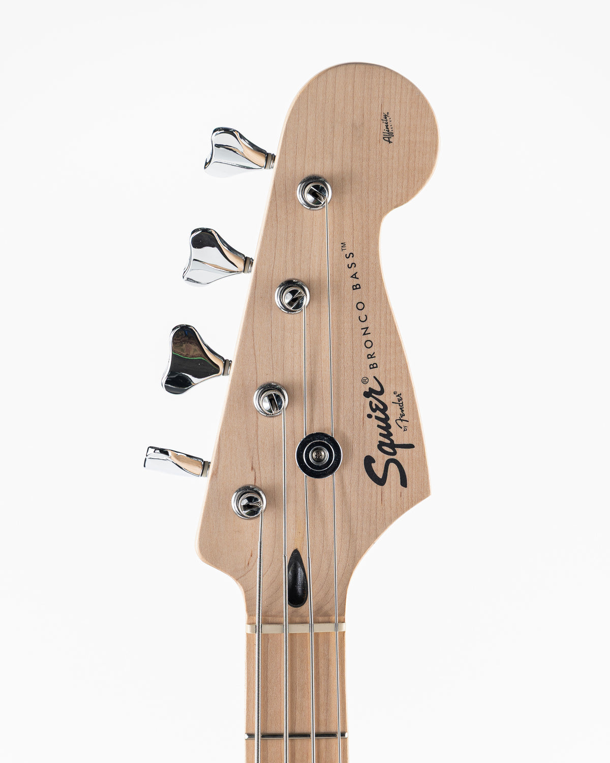 USED Squier Bronco Short Scale Electric Bass - Gloss Black