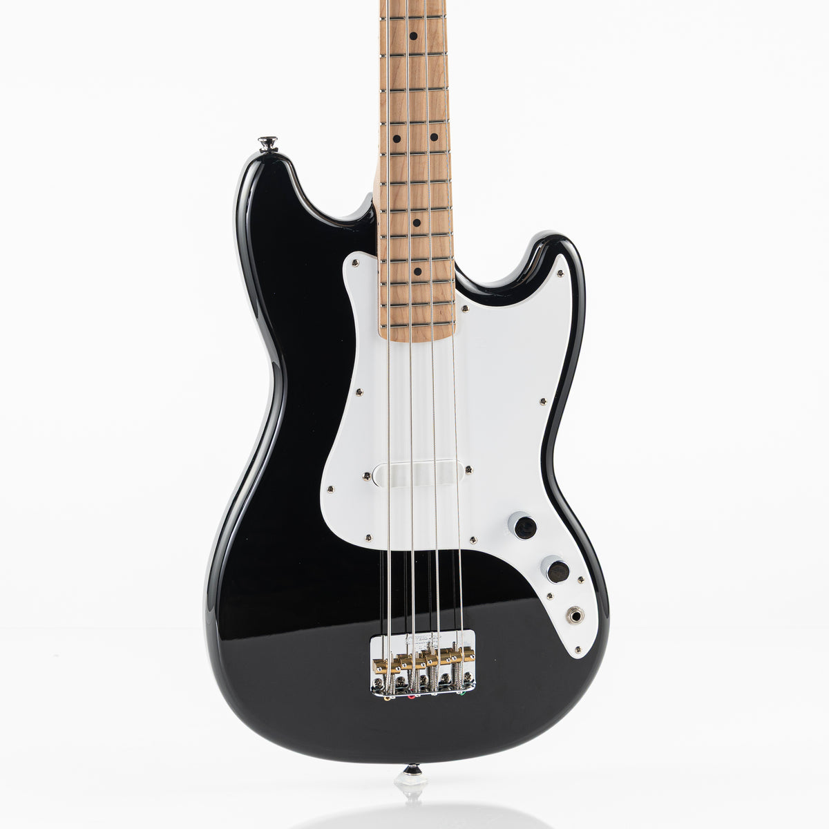 USED Squier Bronco Short Scale Electric Bass - Gloss Black