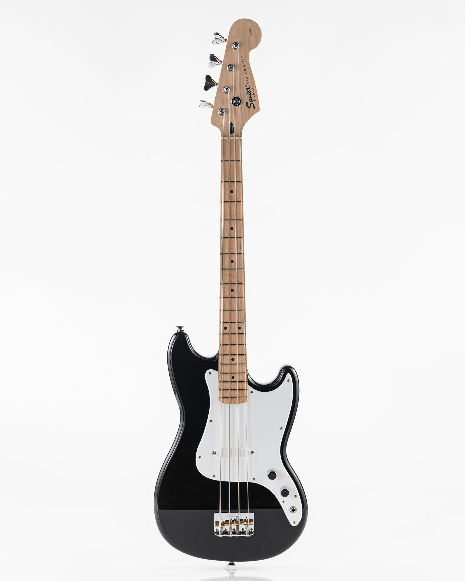 USED Squier Bronco Short Scale Electric Bass - Gloss Black