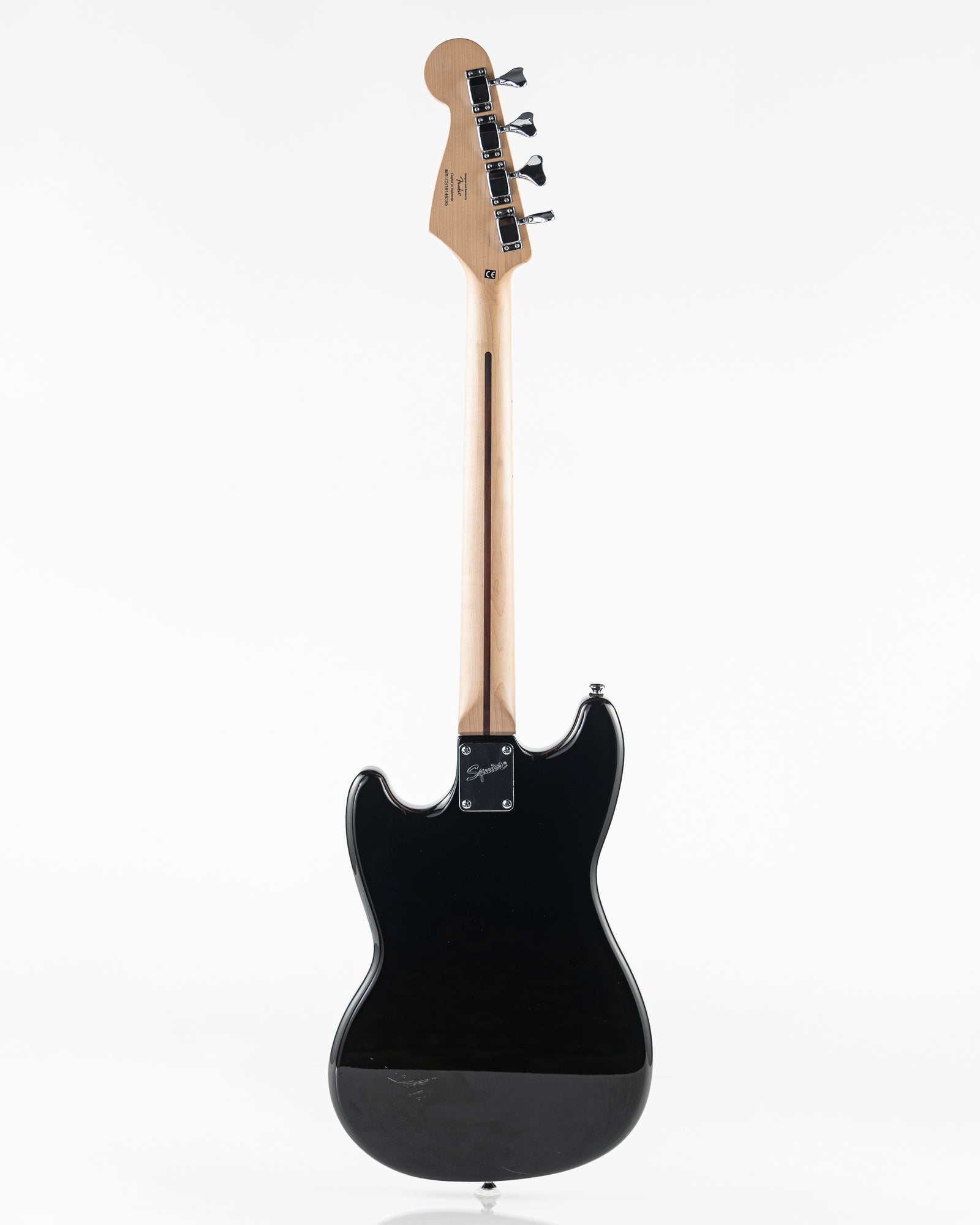 USED Squier Bronco Short Scale Electric Bass - Gloss Black