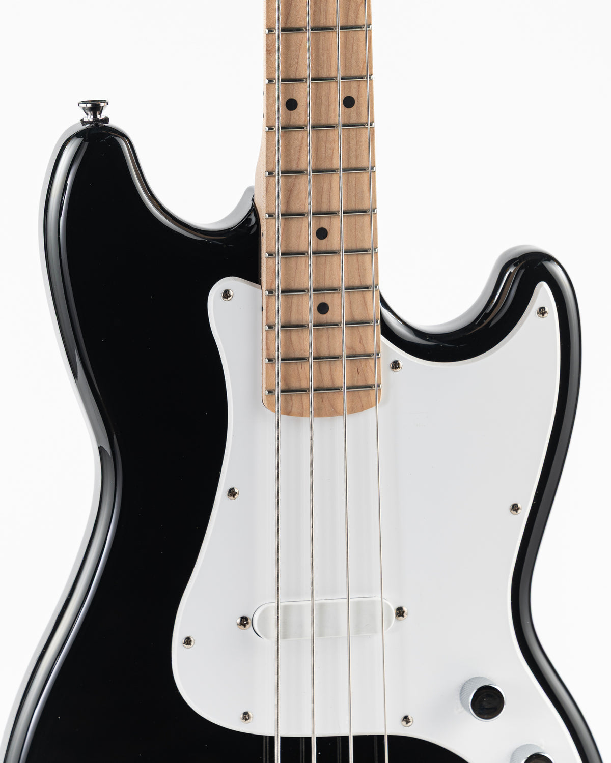 USED Squier Bronco Short Scale Electric Bass - Gloss Black
