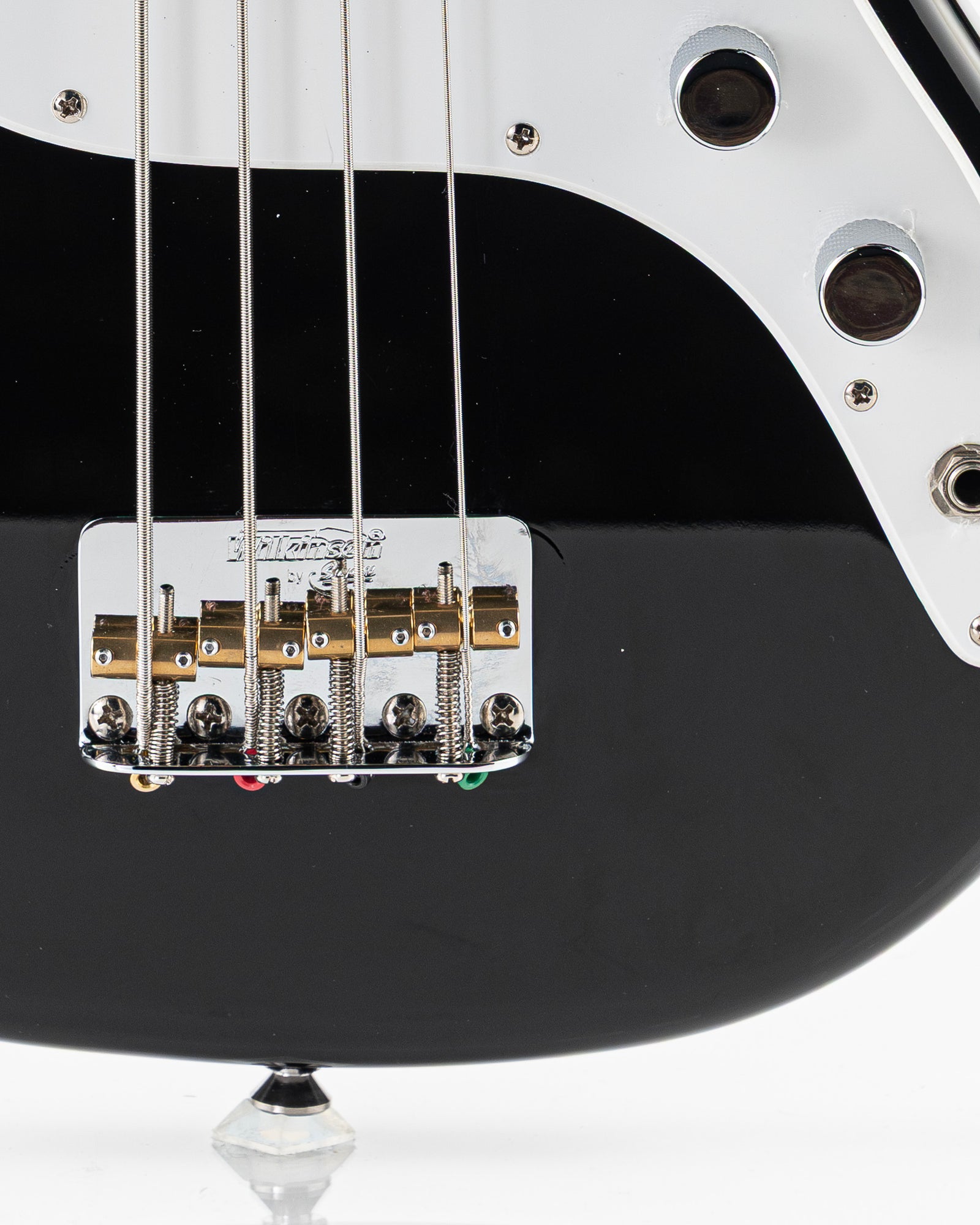 USED Squier Bronco Short Scale Electric Bass - Gloss Black