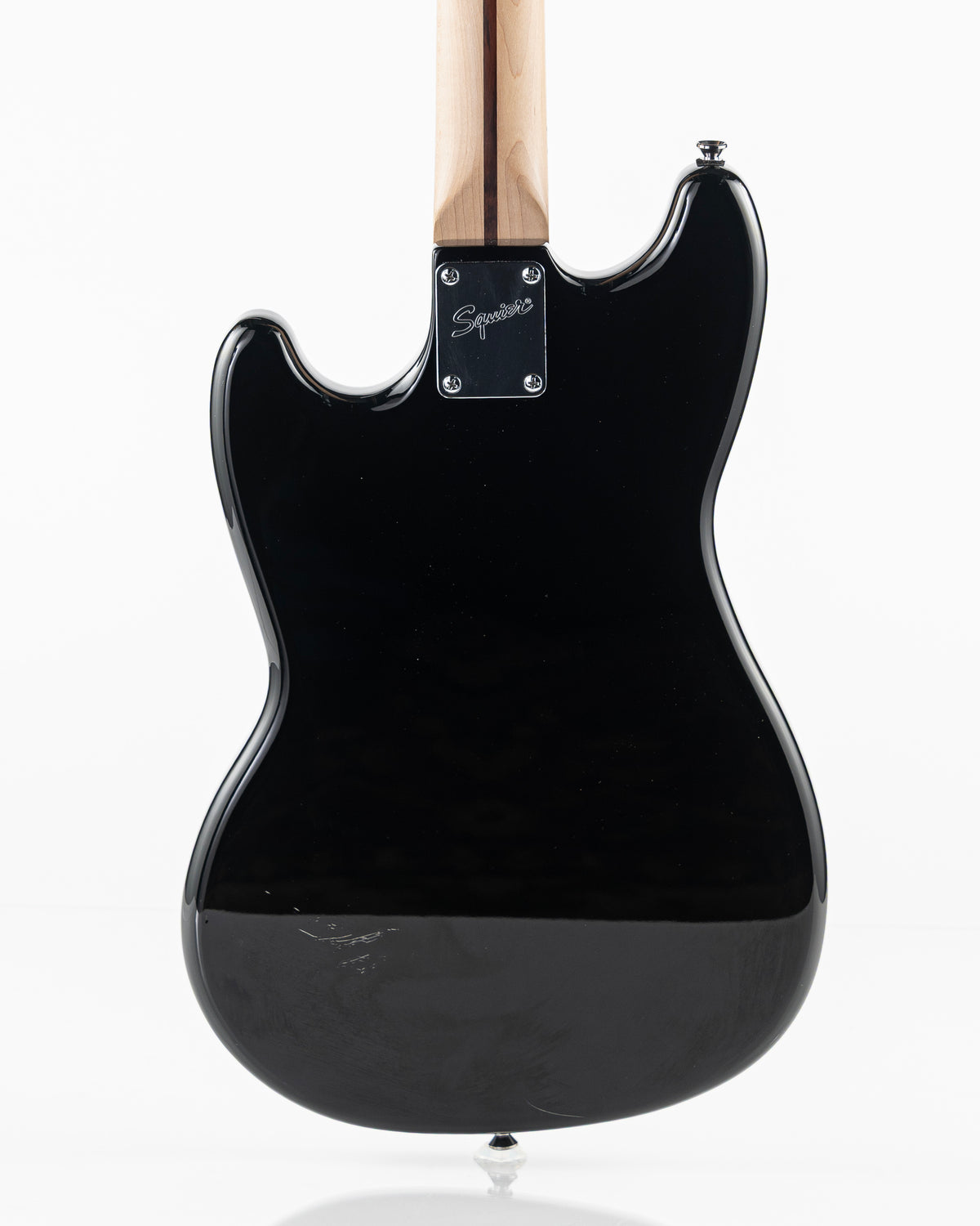 USED Squier Bronco Short Scale Electric Bass - Gloss Black