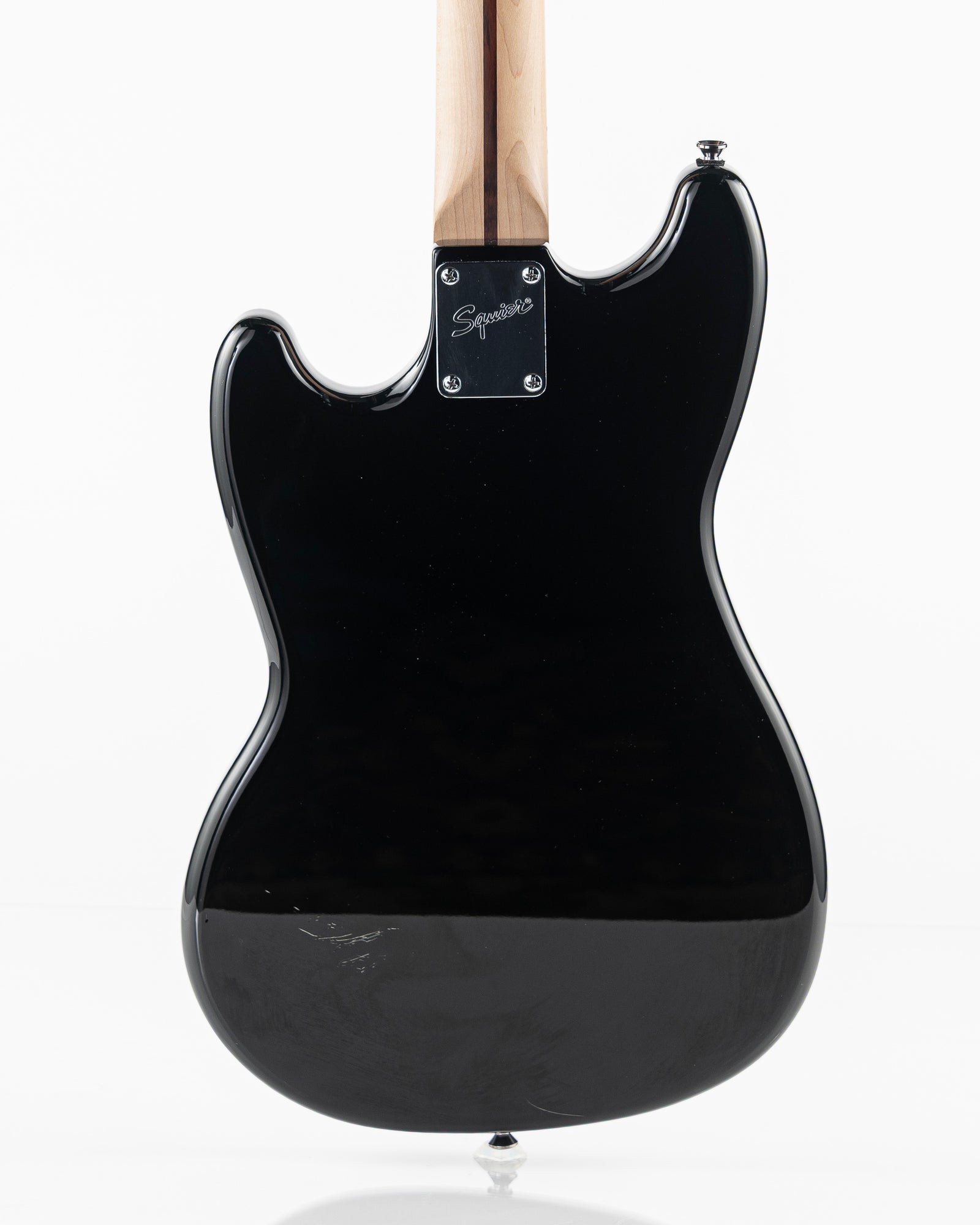 USED Squier Bronco Short Scale Electric Bass - Gloss Black