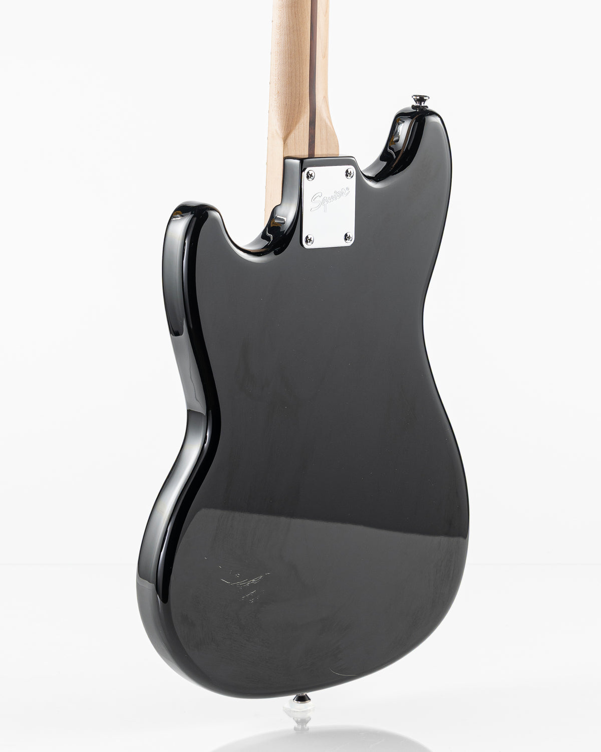 USED Squier Bronco Short Scale Electric Bass - Gloss Black