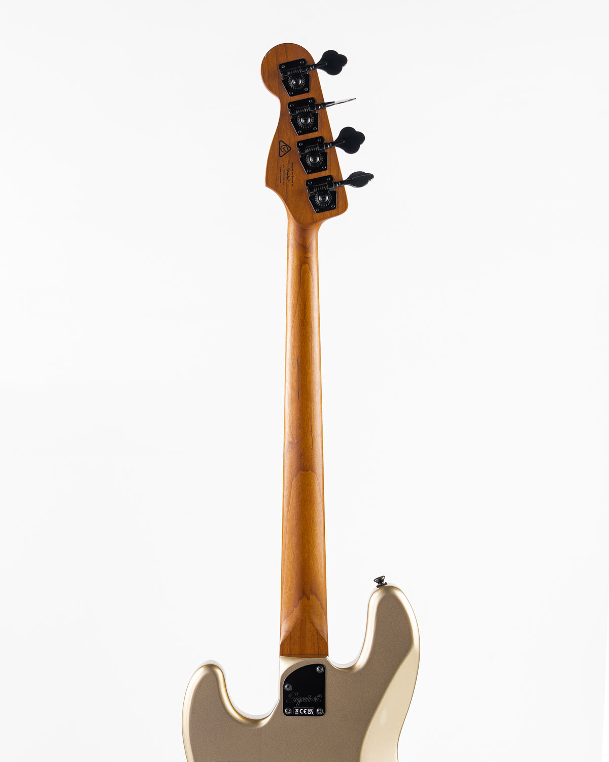 USED 2023 Squier Contemporary Active Jazz HH Electric Bass - Shoreline Gold