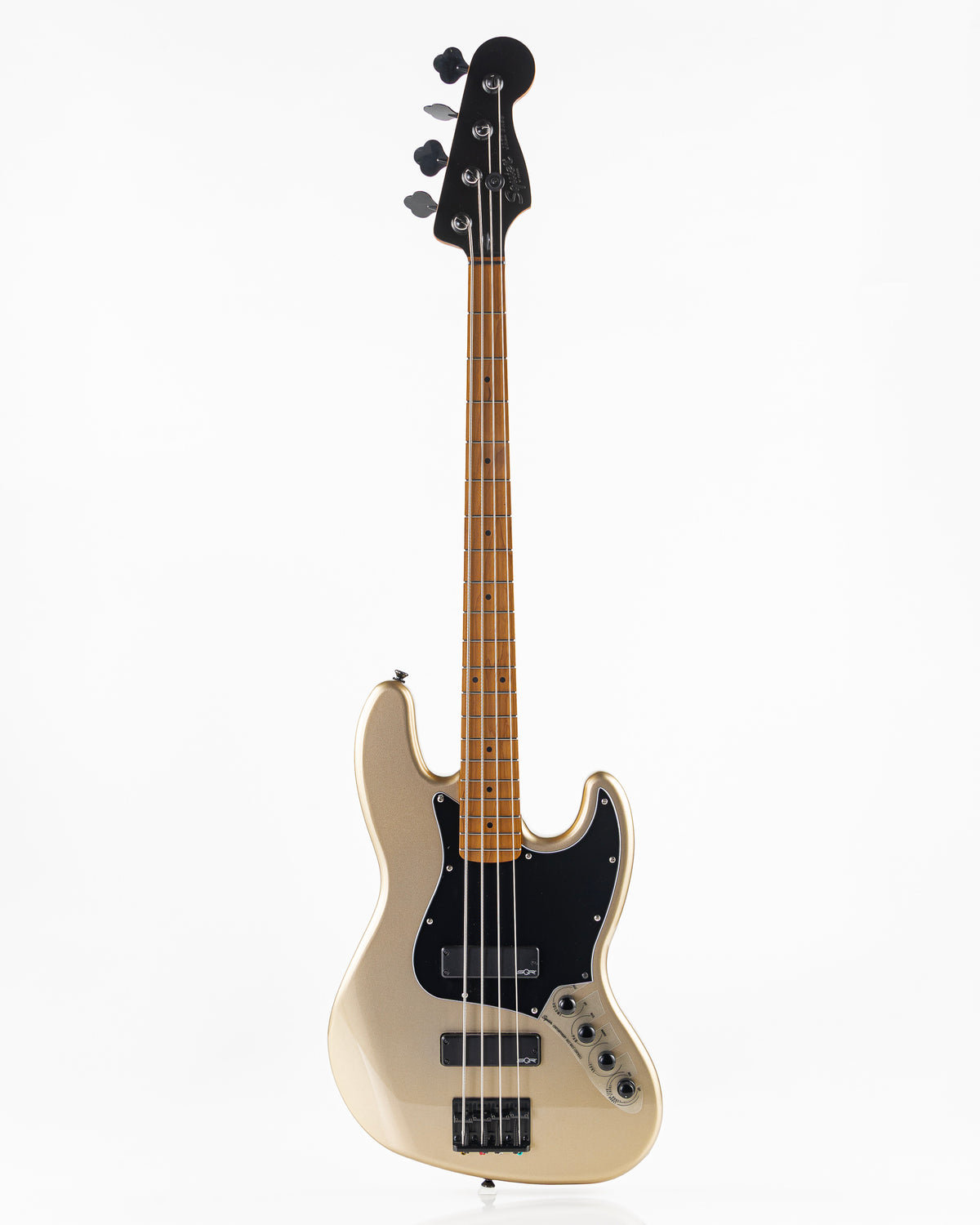 USED 2023 Squier Contemporary Active Jazz HH Electric Bass - Shoreline Gold