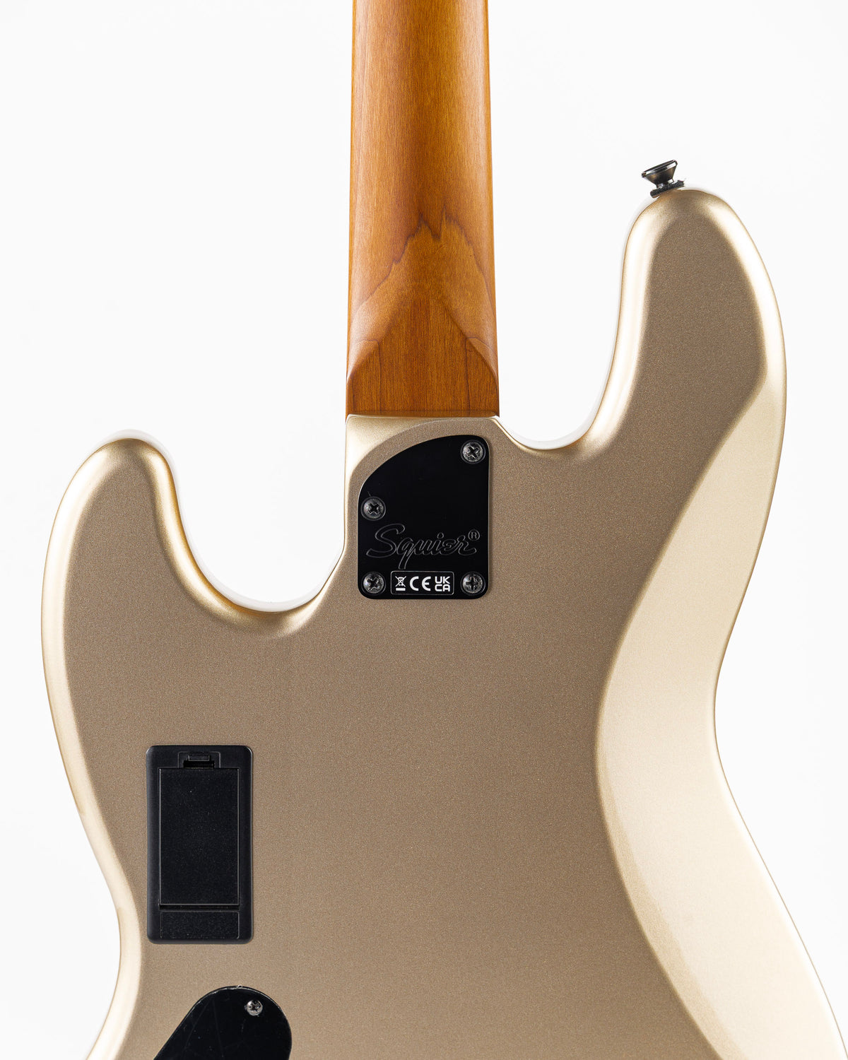 USED 2023 Squier Contemporary Active Jazz HH Electric Bass - Shoreline Gold