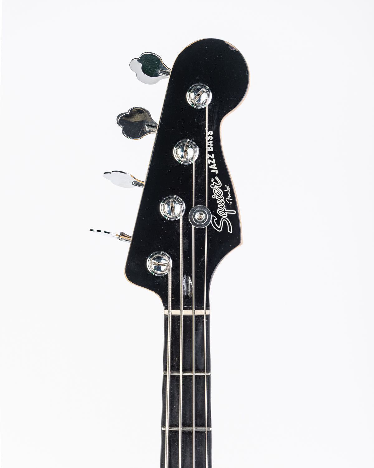 USED Squier Deluxe Active Jazz IV Bass - Black