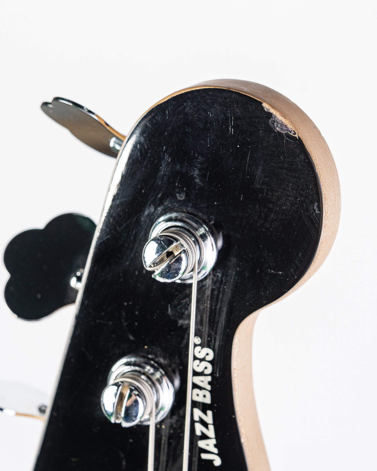 USED Squier Deluxe Active Jazz IV Bass - Black