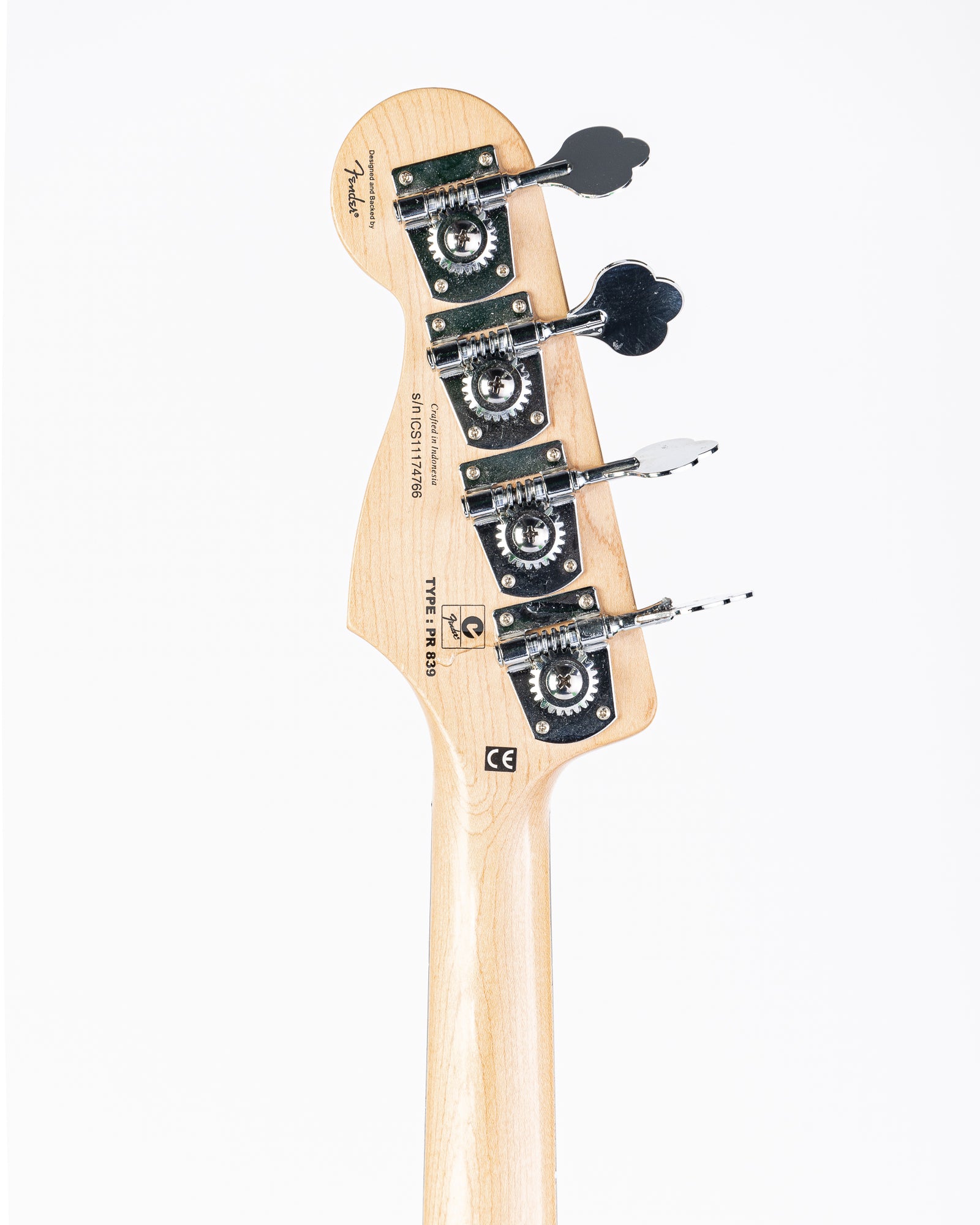 USED Squier Deluxe Active Jazz IV Bass - Black