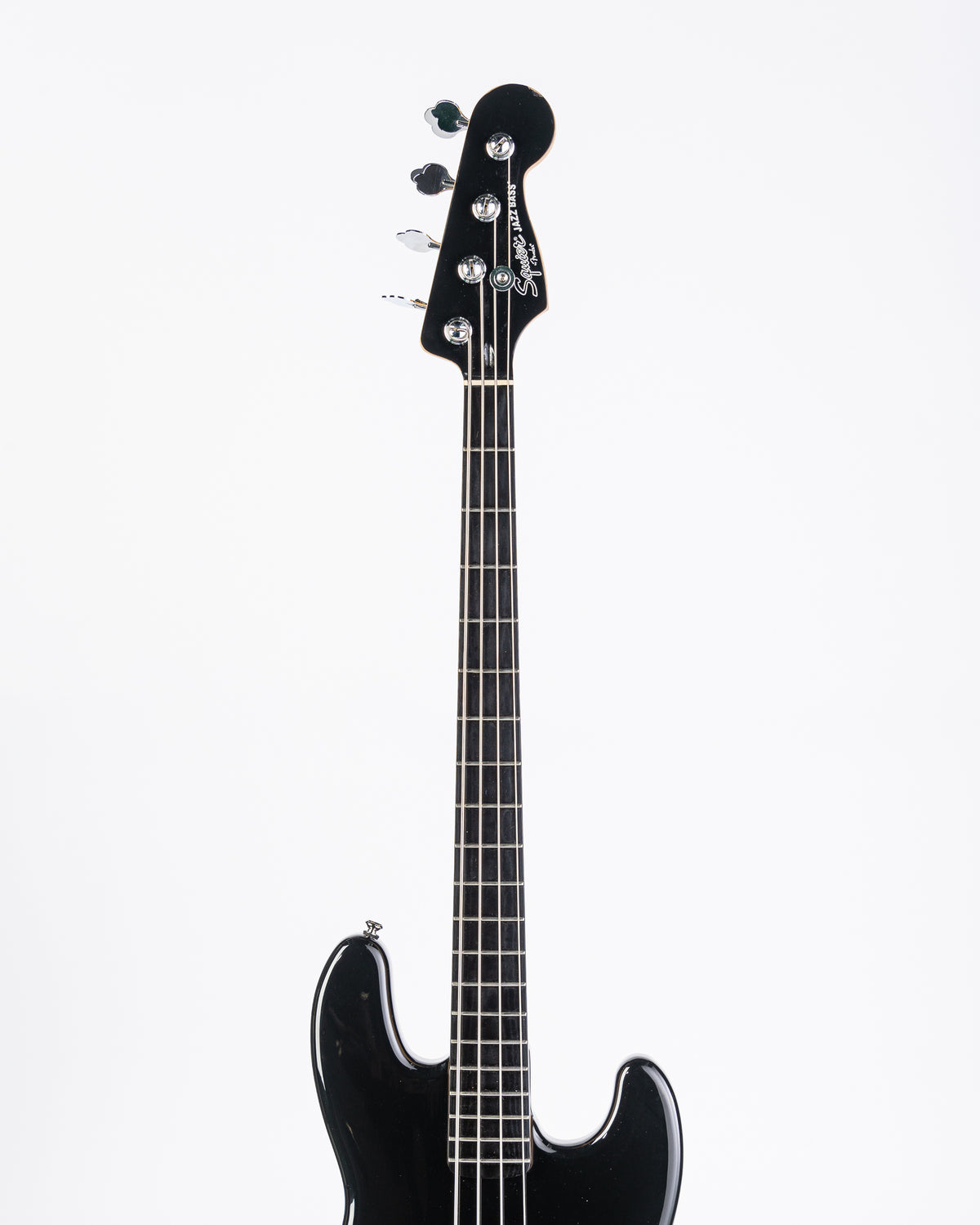 USED Squier Deluxe Active Jazz IV Bass - Black