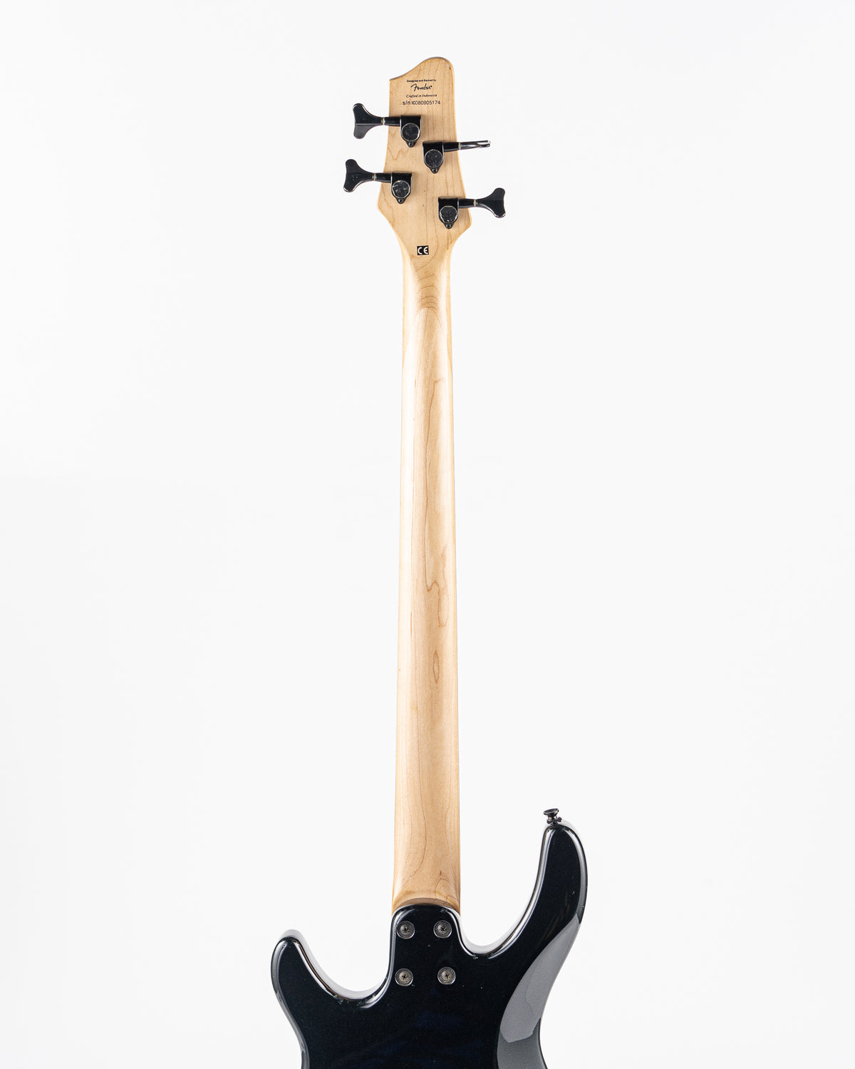 USED Squier MB-4 Electric Bass - Skull and Crossbones