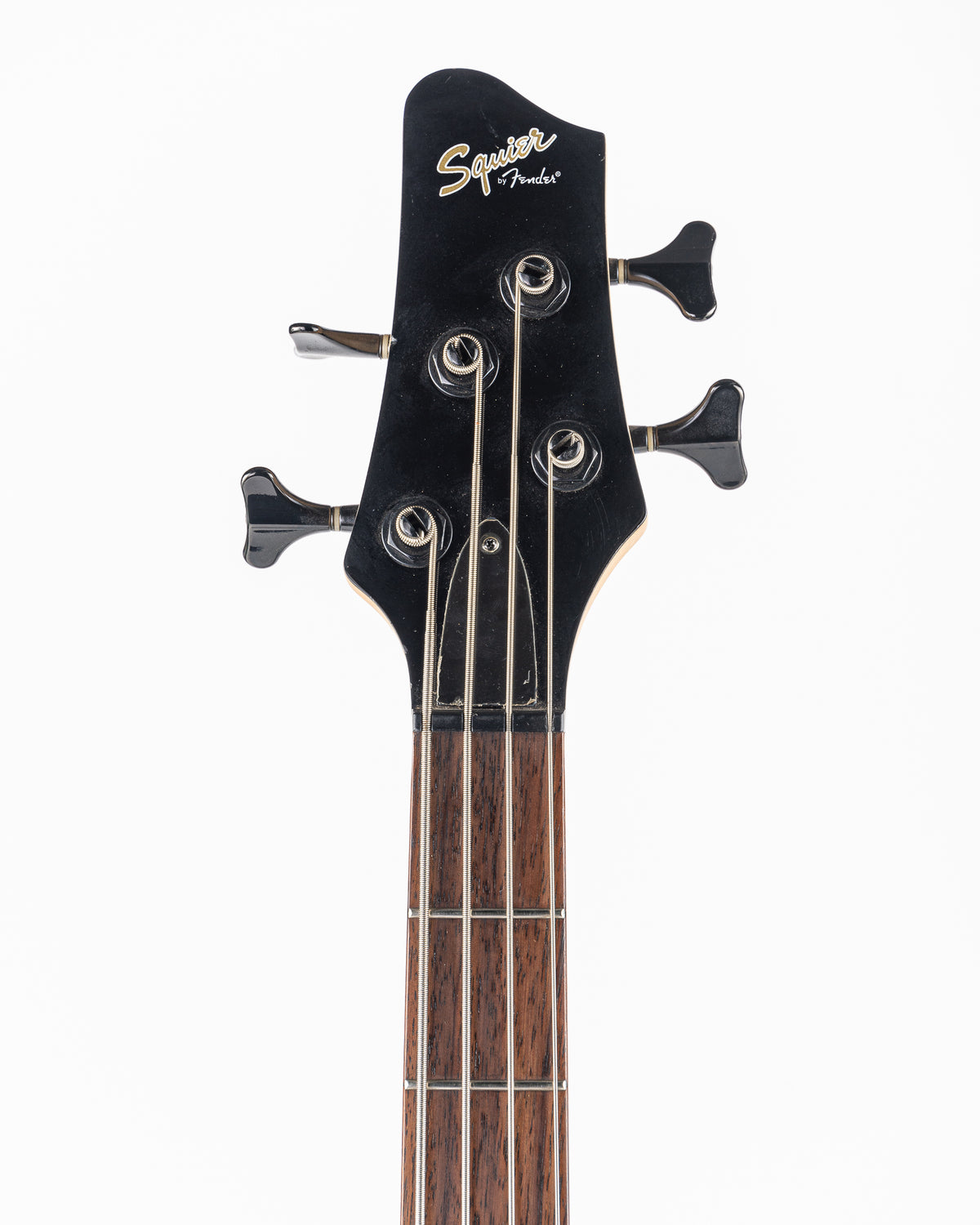 USED Squier MB-4 Electric Bass - Skull and Crossbones
