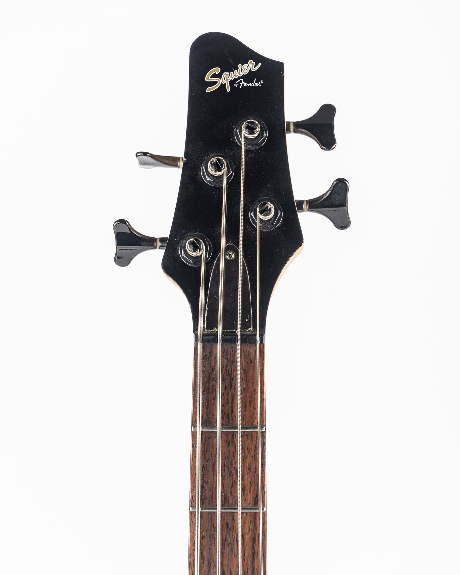 USED Squier MB-4 Electric Bass - Skull and Crossbones