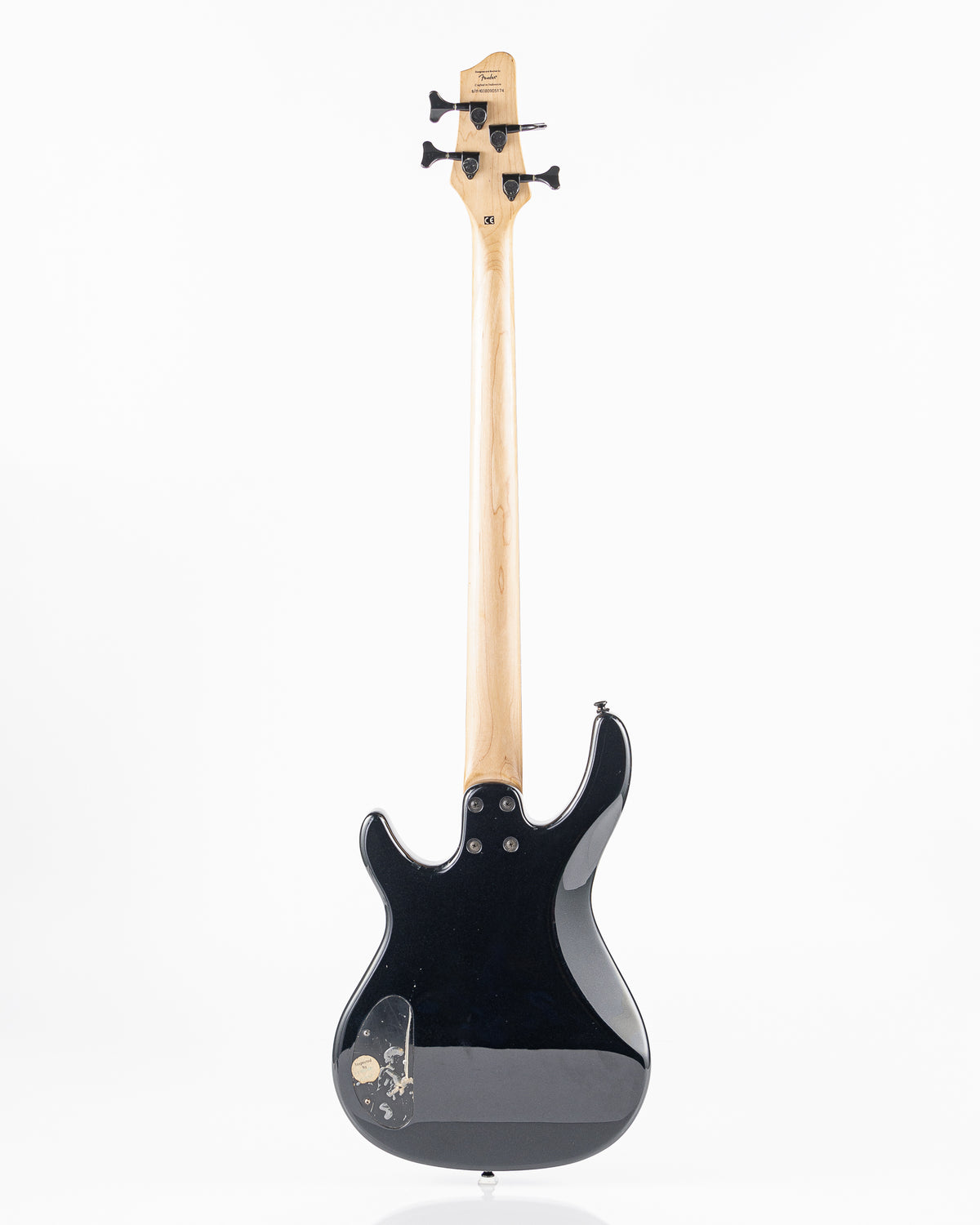 USED Squier MB-4 Electric Bass - Skull and Crossbones