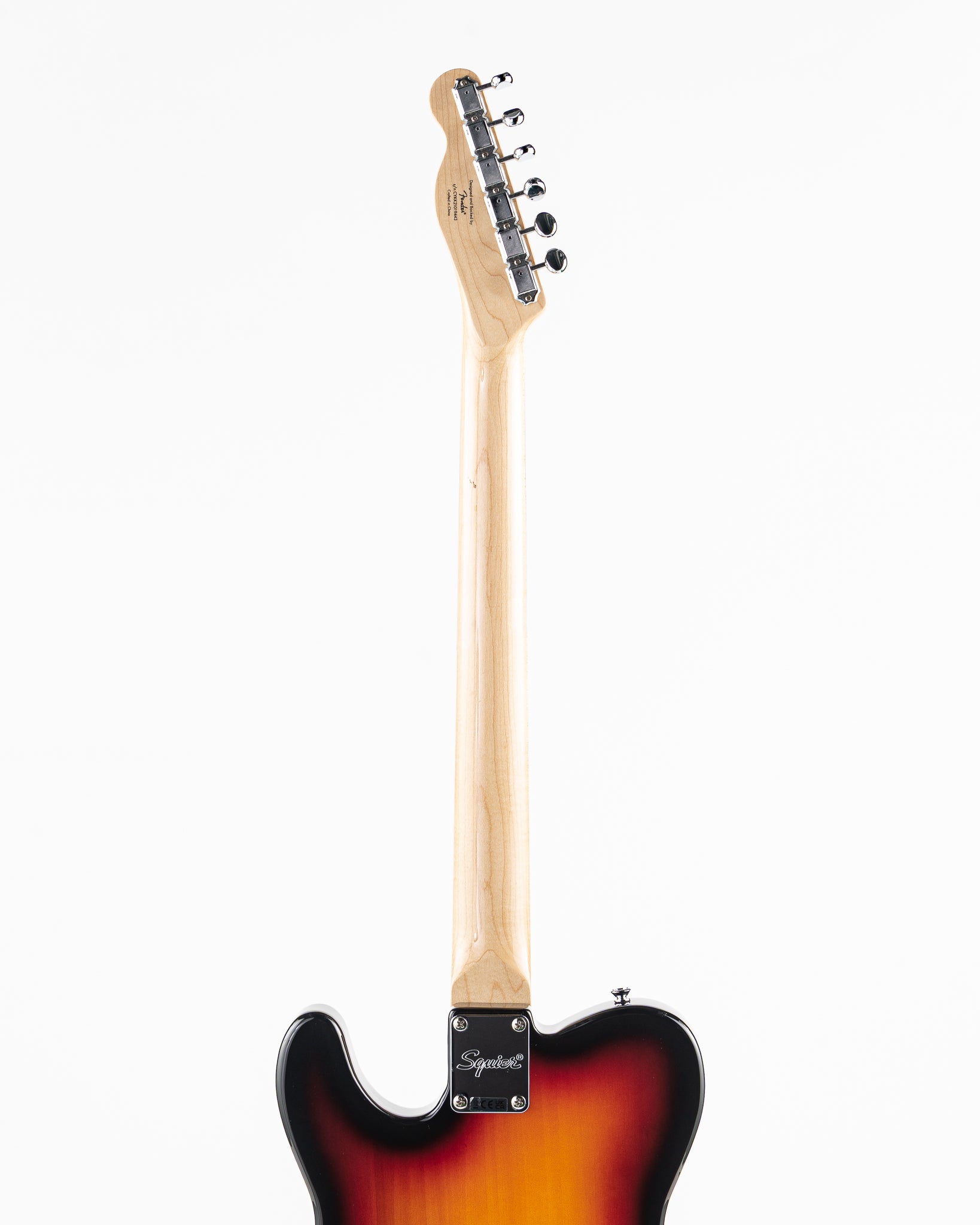 USED Squier Paranormal Baritone Cabronita Telecaster Electric Guitar - 3-Tone Sunburst