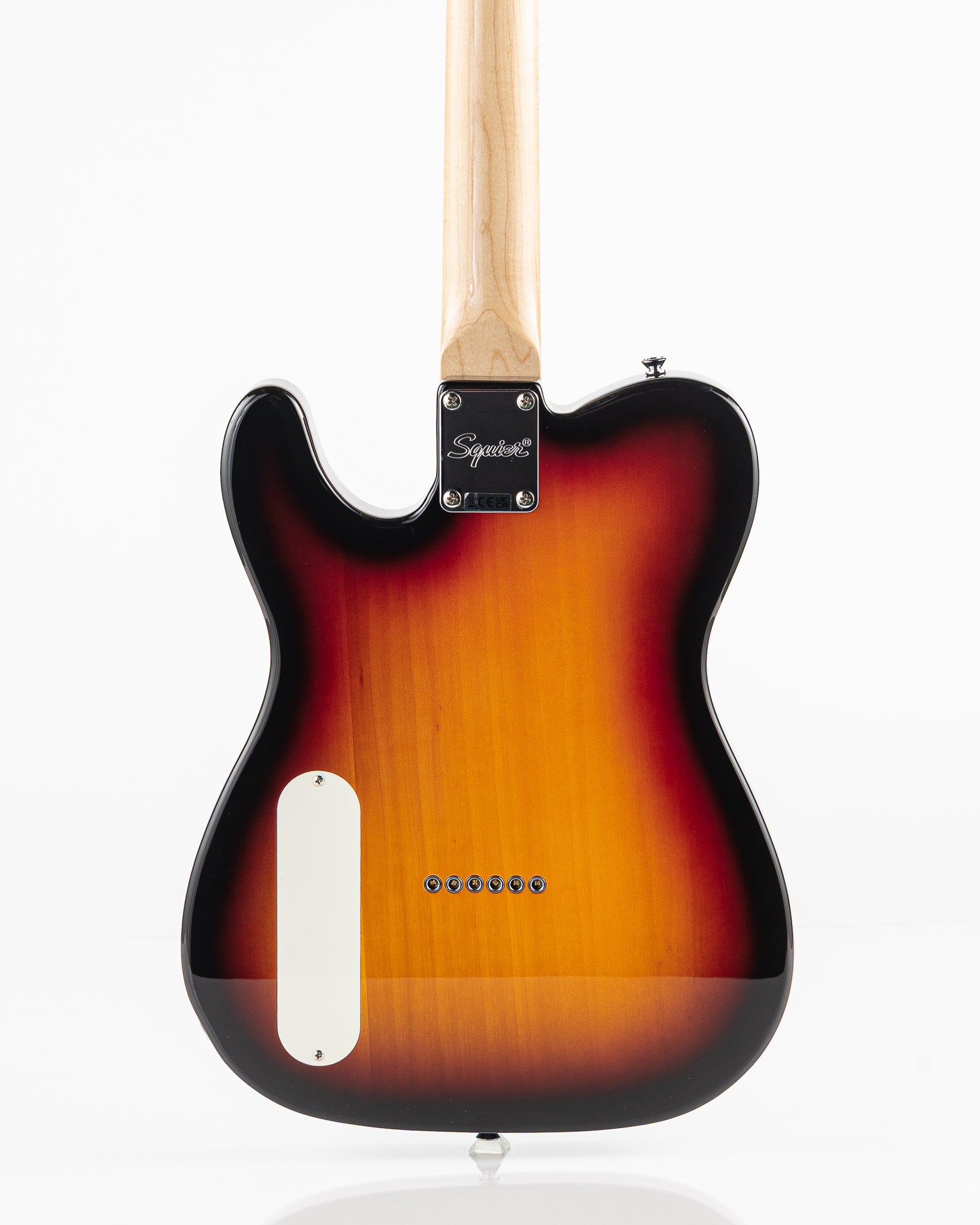 USED Squier Paranormal Baritone Cabronita Telecaster Electric Guitar - 3-Tone Sunburst