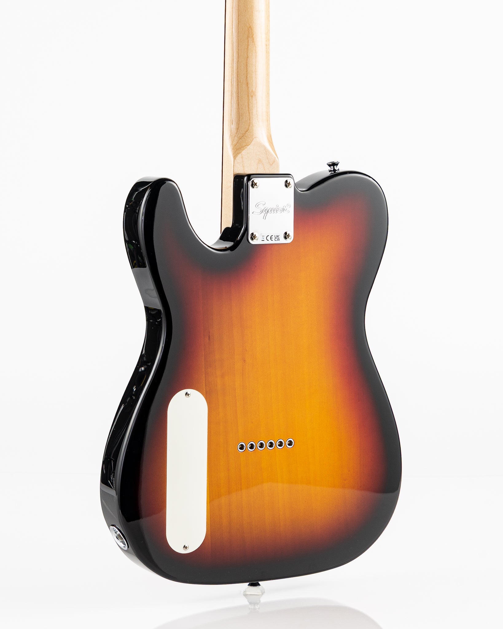 USED Squier Paranormal Baritone Cabronita Telecaster Electric Guitar - 3-Tone Sunburst