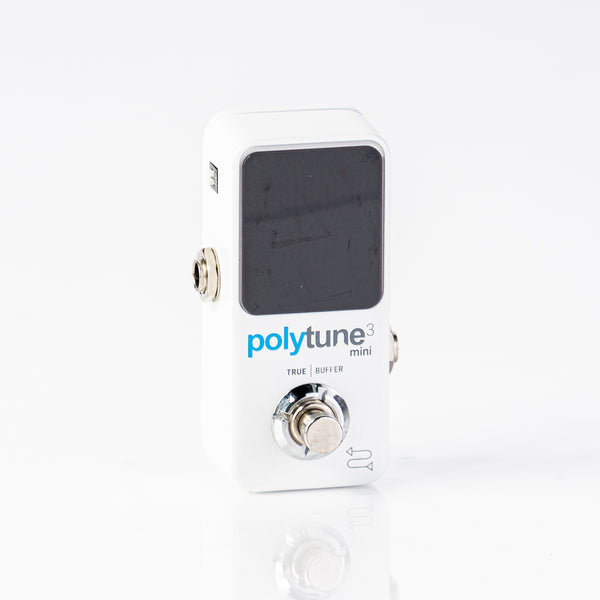 USED TC Electronic Polytune 3 Mini Tuner Pedal - Rock City