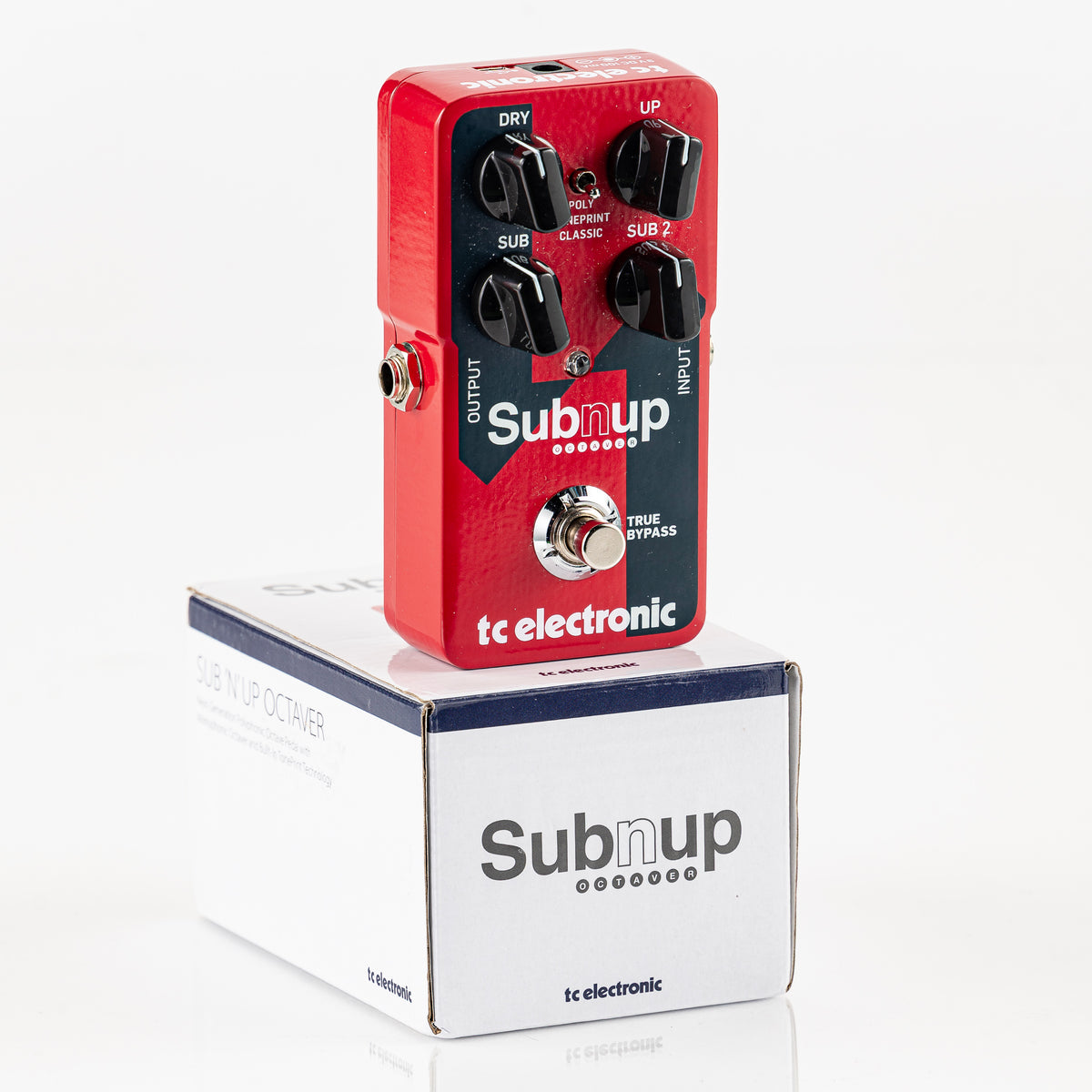 USED TC Electronic Sub 'N' Up Octaver Guitar Pedal
