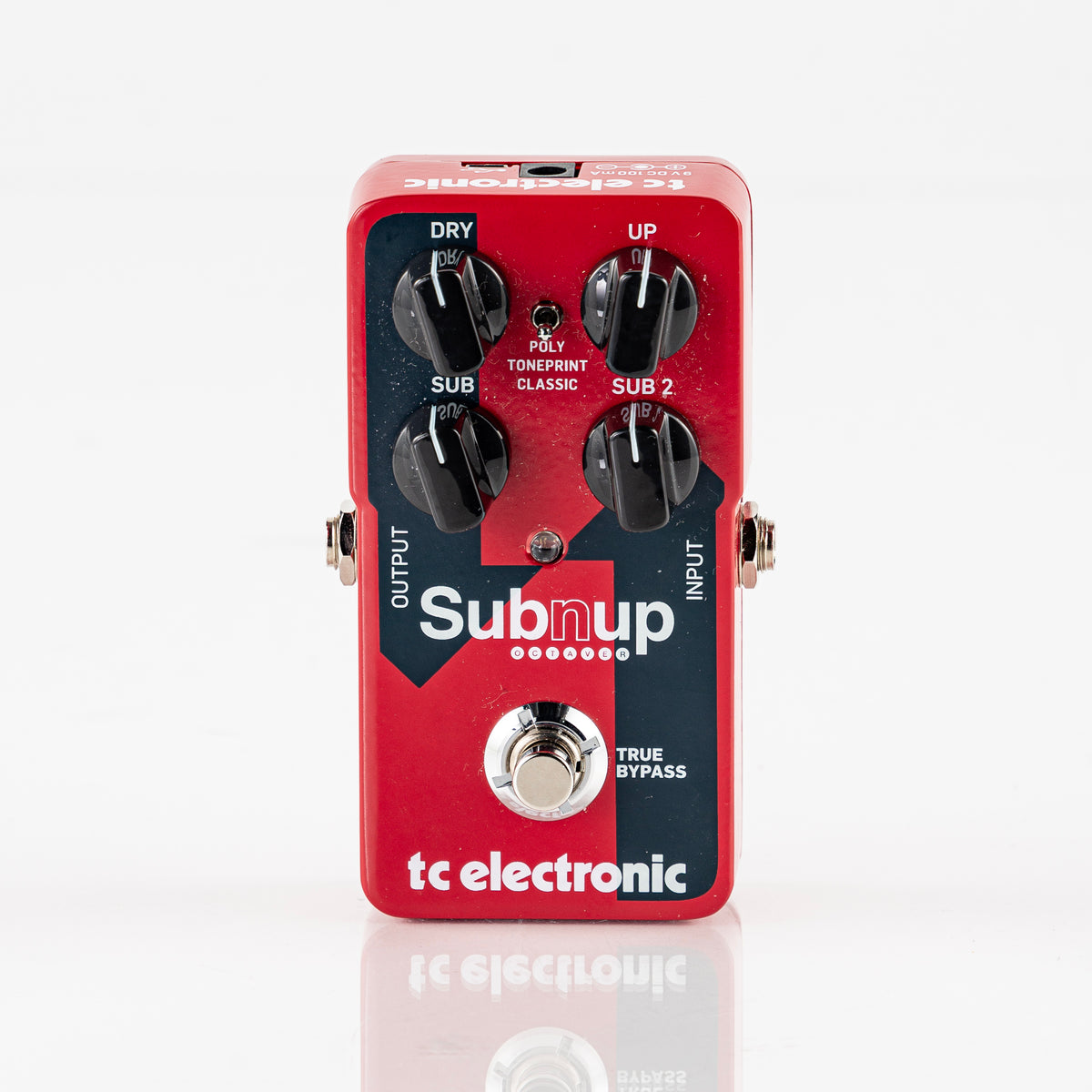 USED TC Electronic Sub 'N' Up Octaver Guitar Pedal