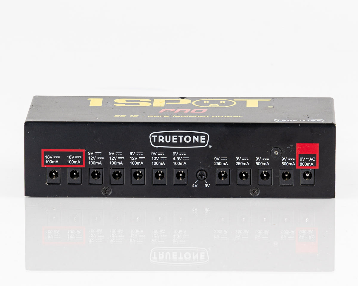 USED Truetone One Spot Pro CS-12 Power Supply
