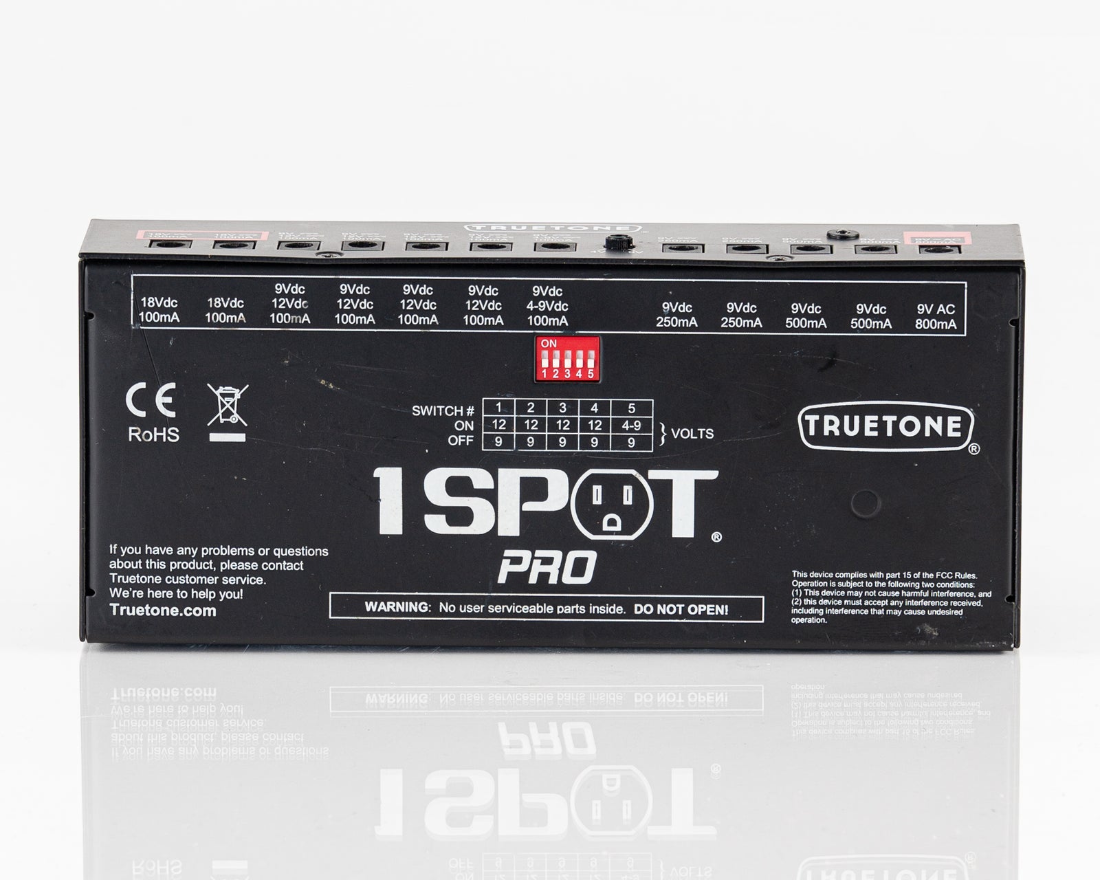 USED Truetone One Spot Pro CS-12 Power Supply