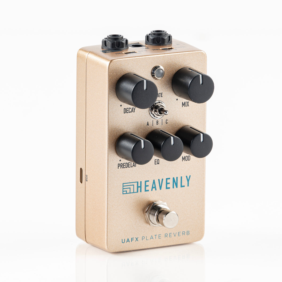 USED Universal Audio UAFX Heavenly Plate Reverb Guitar Pedal