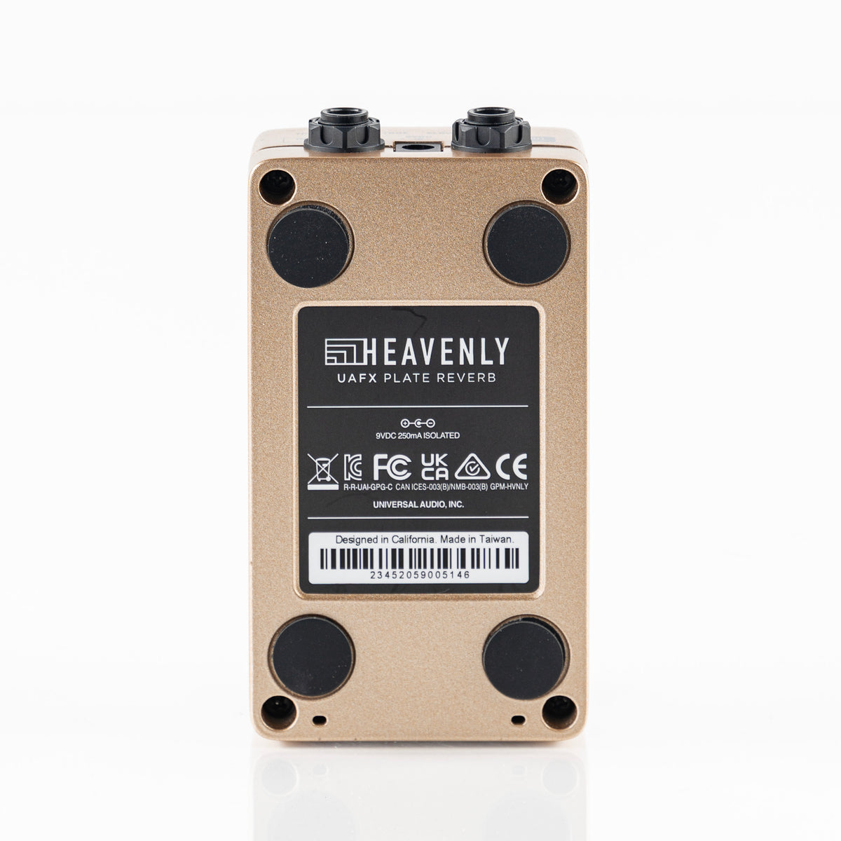 USED Universal Audio UAFX Heavenly Plate Reverb Guitar Pedal