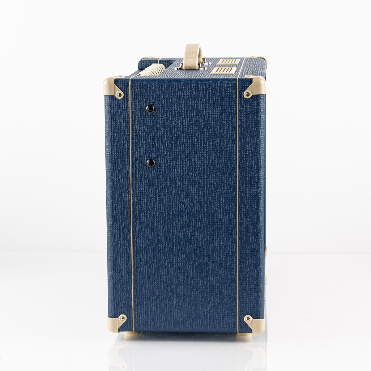 USED 2012 Vox AC15C1-BL Blue Limited Edition 15 Watt 1x12 Guitar Combo Amplifier with Amp Stand and Cover