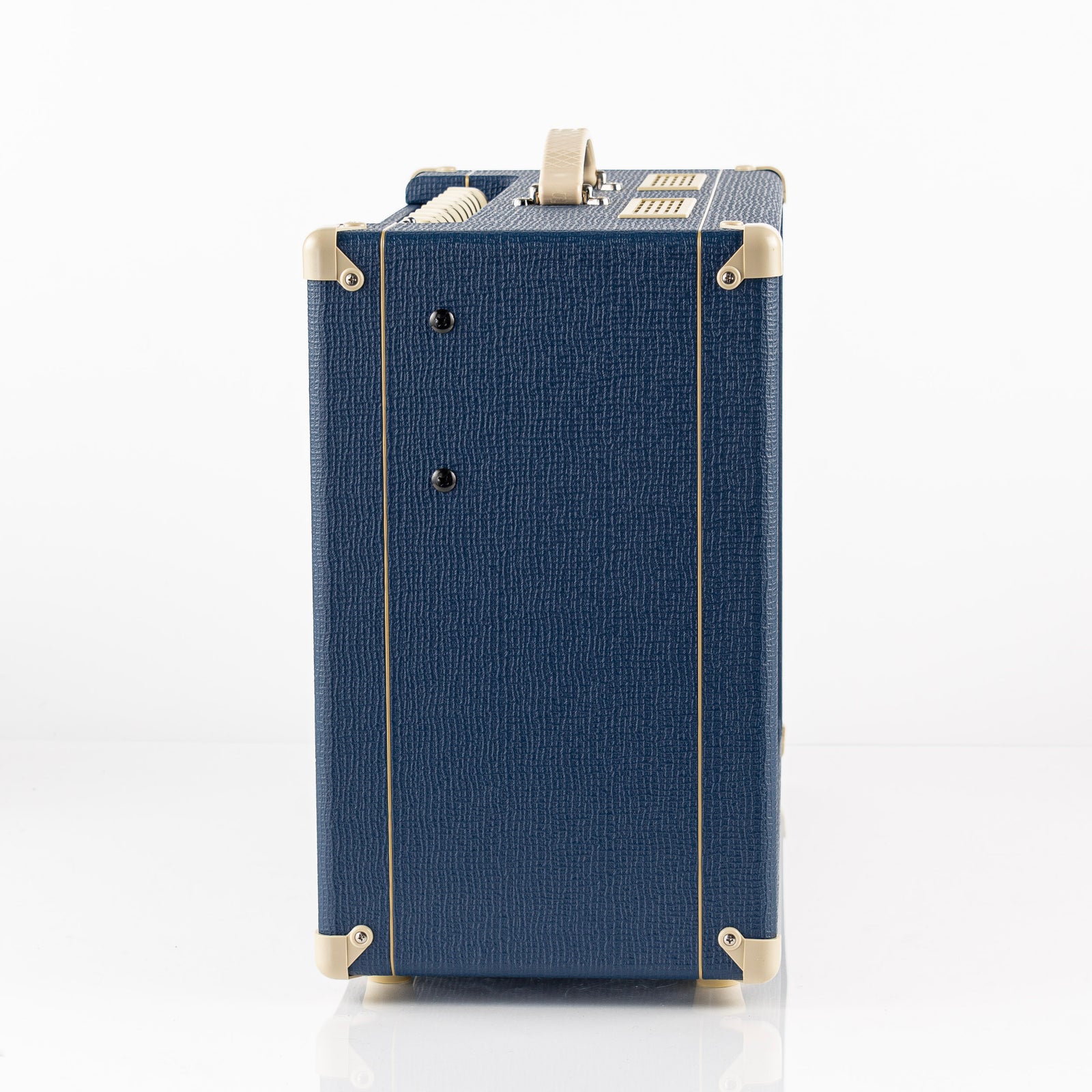 USED 2012 Vox AC15C1-BL Blue Limited Edition 15 Watt 1x12 Guitar Combo Amplifier with Amp Stand and Cover