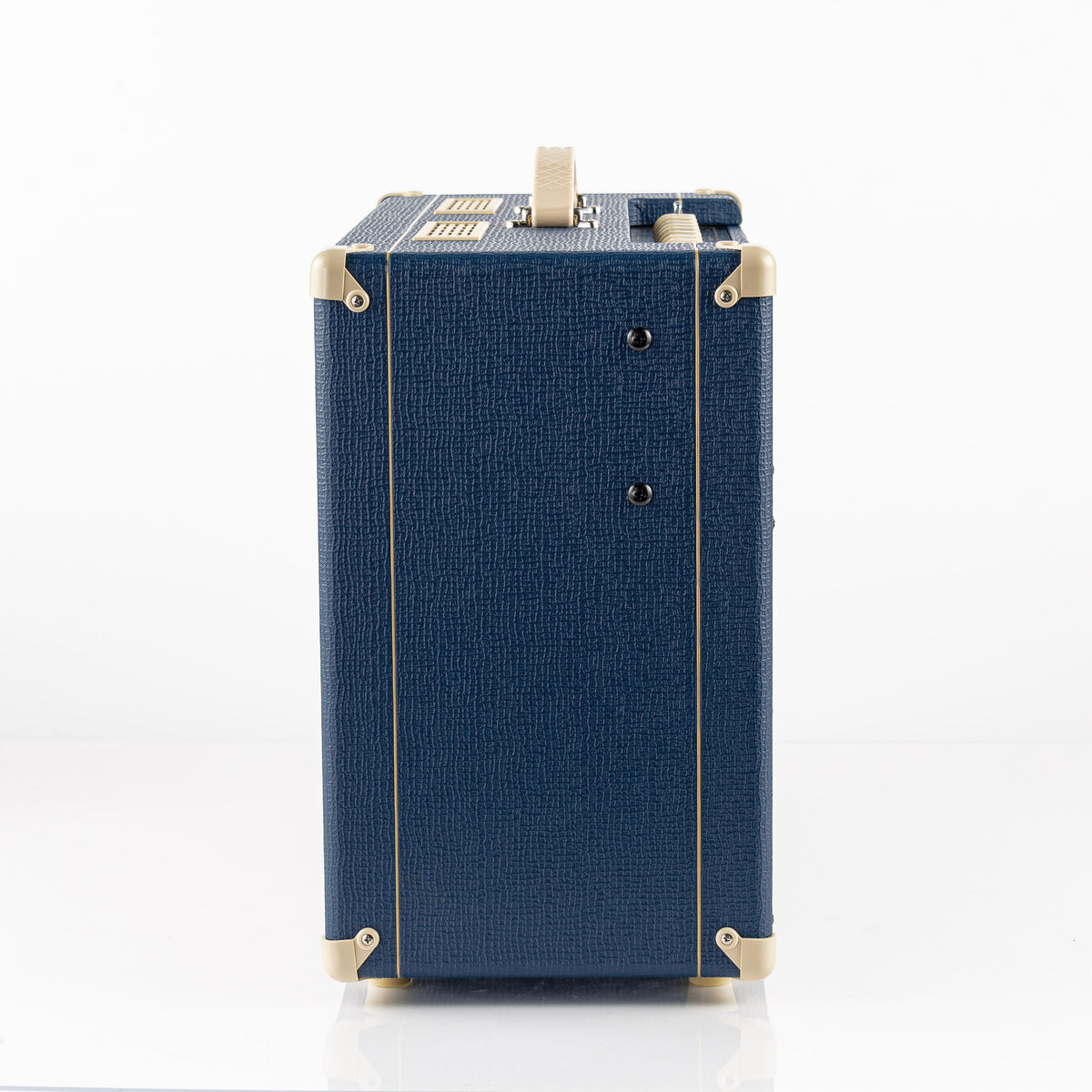 USED 2012 Vox AC15C1-BL Blue Limited Edition 15 Watt 1x12 Guitar Combo Amplifier with Amp Stand and Cover