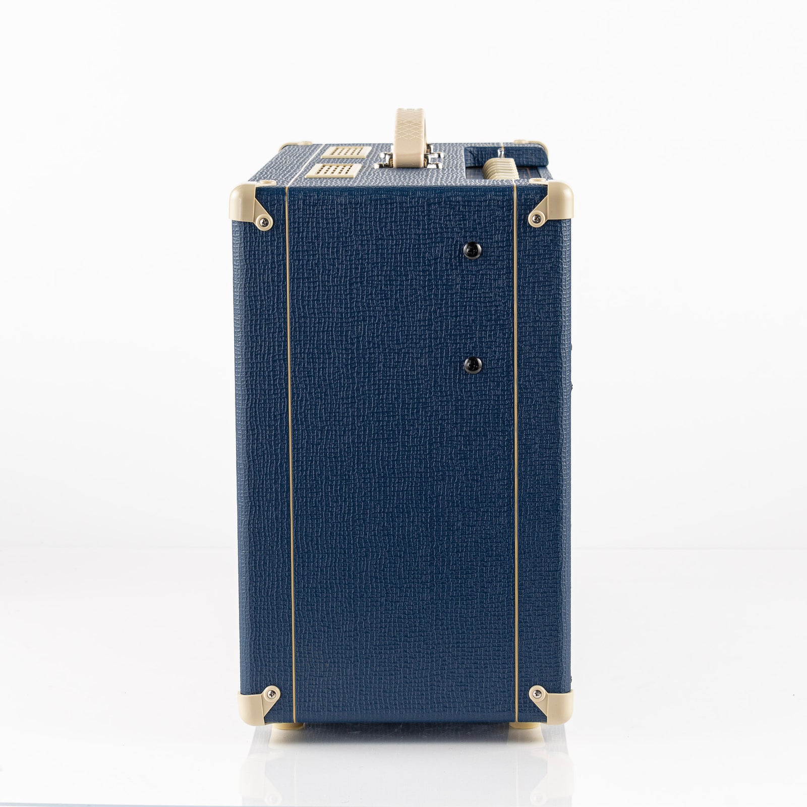 USED 2012 Vox AC15C1-BL Blue Limited Edition 15 Watt 1x12 Guitar Combo Amplifier with Amp Stand and Cover