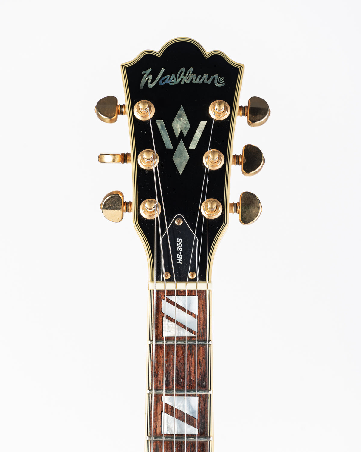 USED Washburn HB-35S Electric Guitar- Natural Gloss w/HSC