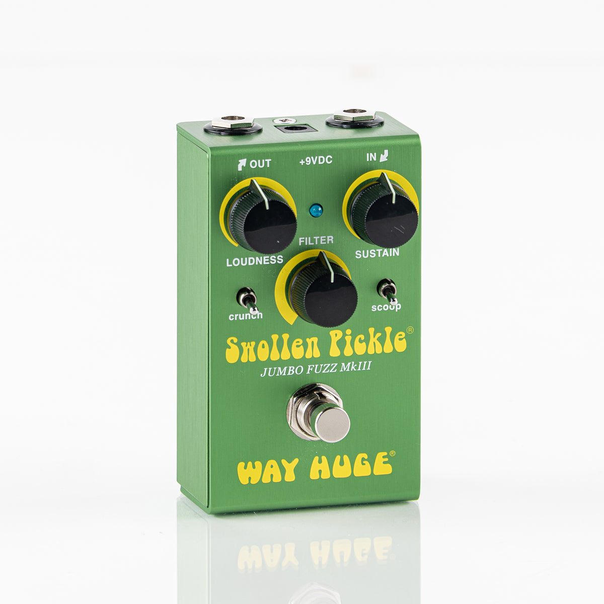 USED Way Huge WHE401S Swollen Pickle MkIIS Jumbo Fuzz Pedal