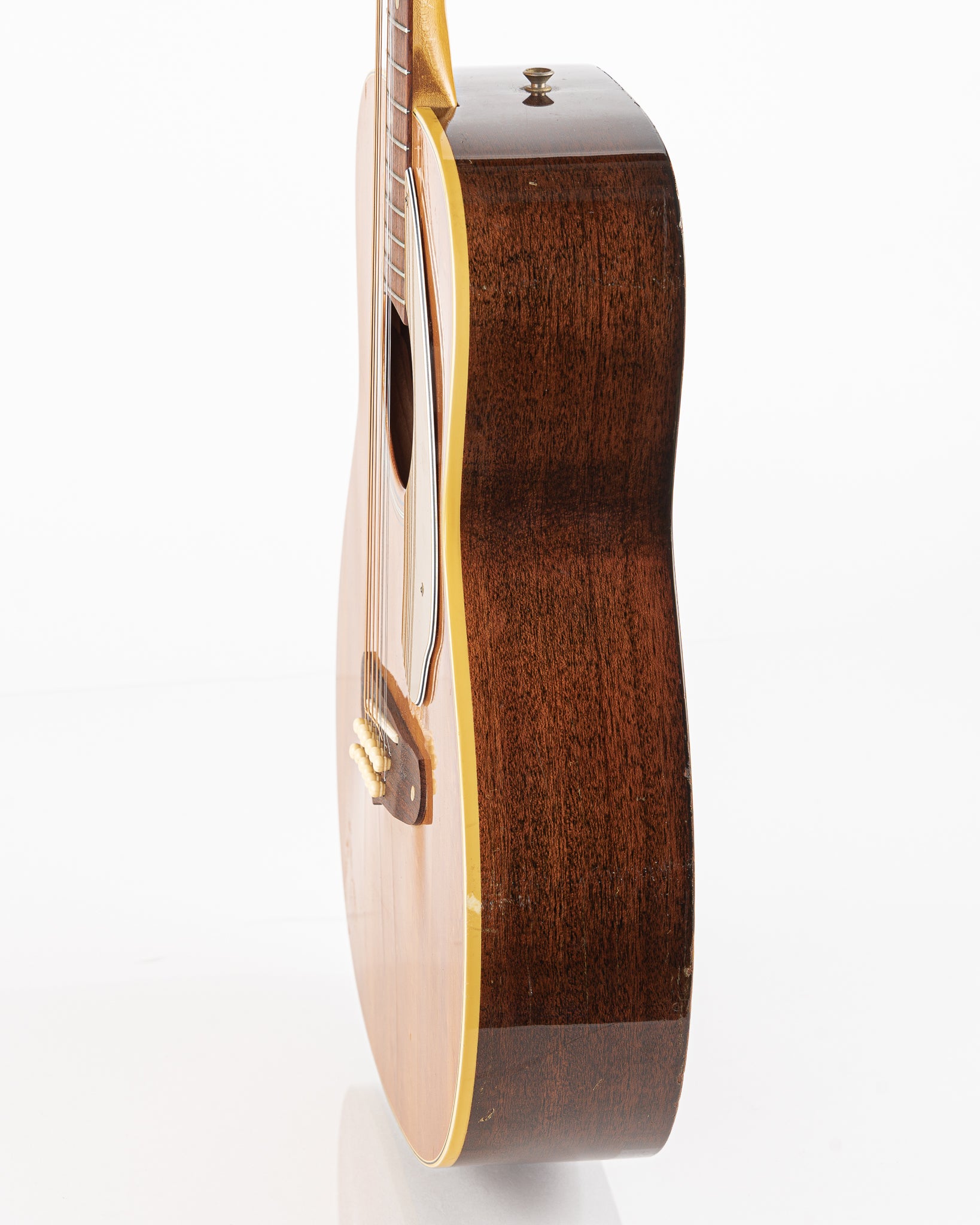 USED 1965 Fender Villager 12-String Acoustic Guitar - Natural with Original Hardshell Case (AS IS)