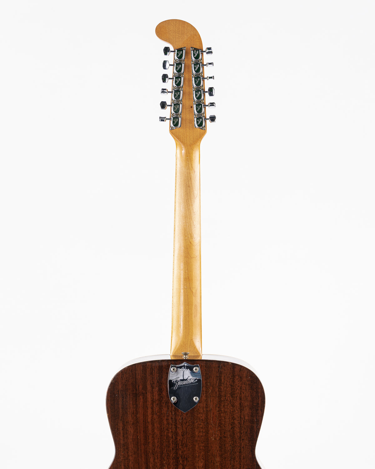 USED 1965 Fender Villager 12-String Acoustic Guitar - Natural with Original Hardshell Case (AS IS)