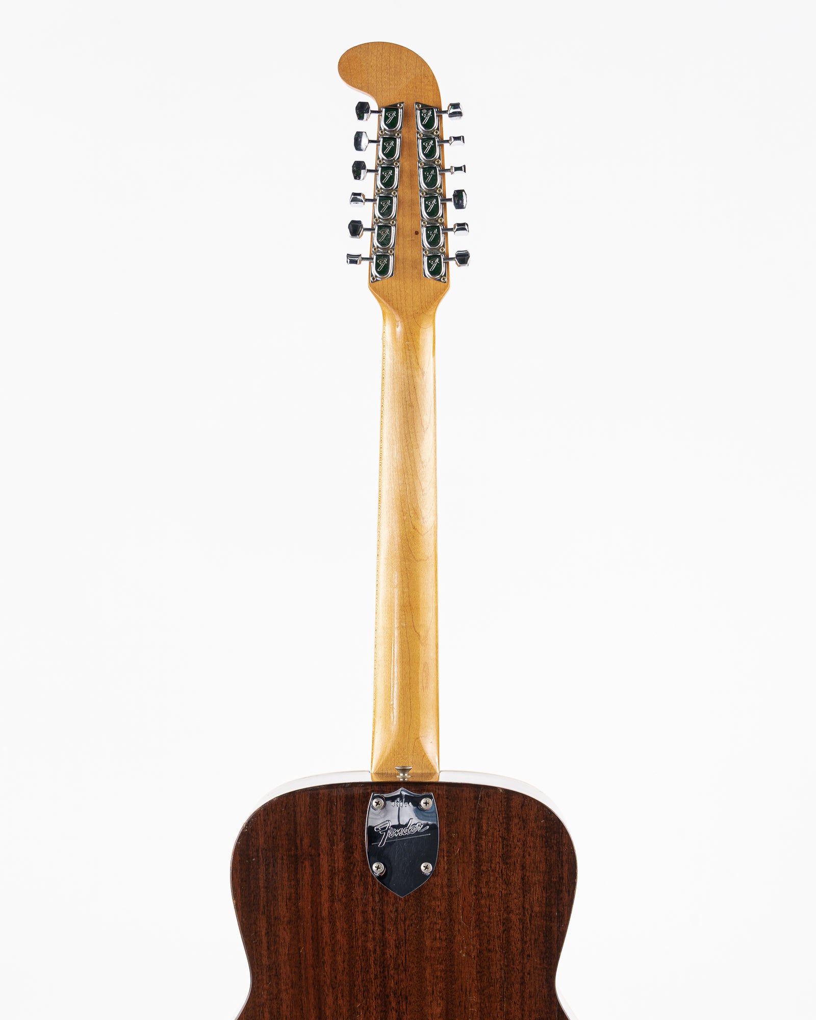 USED 1965 Fender Villager 12-String Acoustic Guitar - Natural with Original Hardshell Case (AS IS)