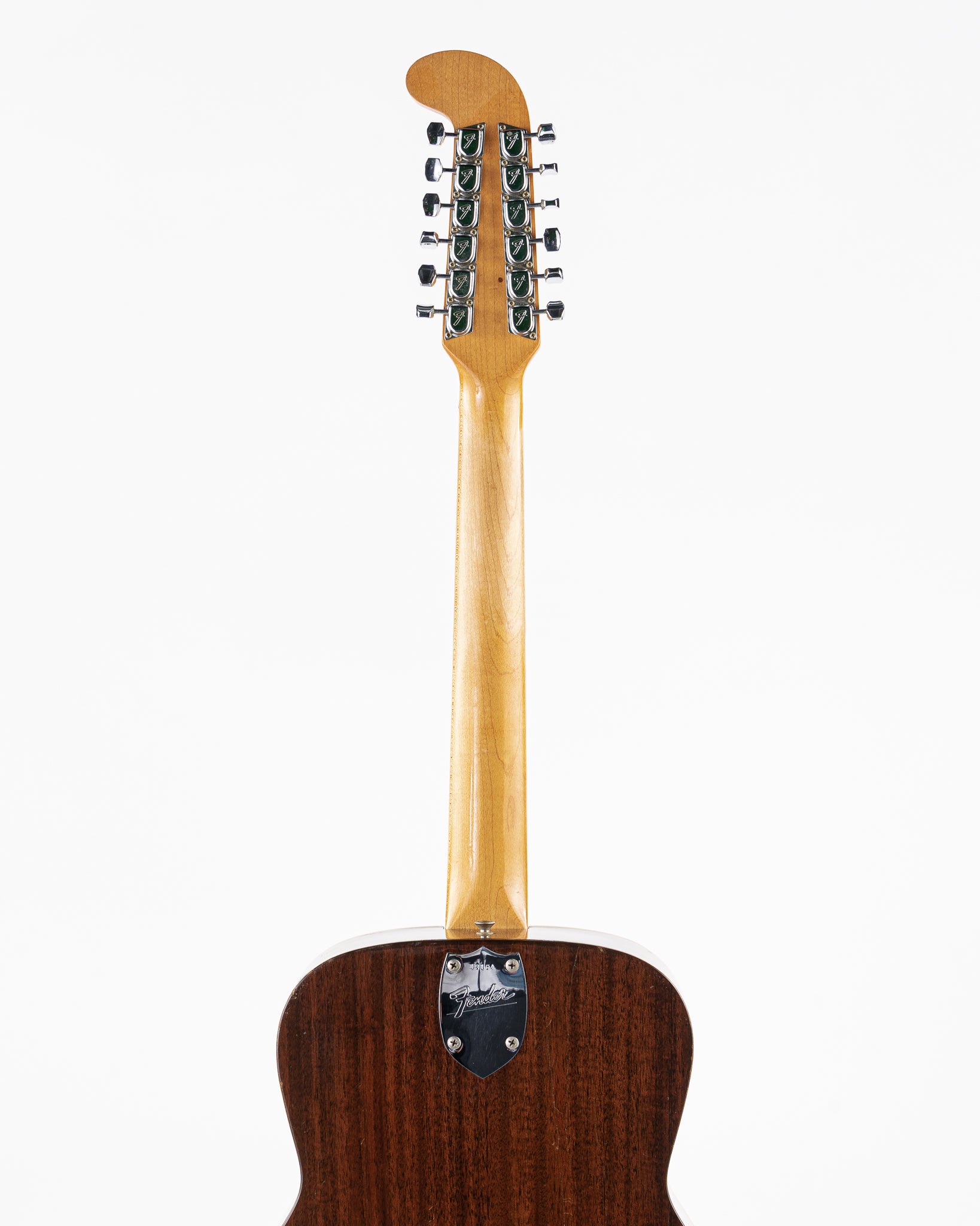USED 1965 Fender Villager 12-String Acoustic Guitar - Natural with Original Hardshell Case (AS IS)