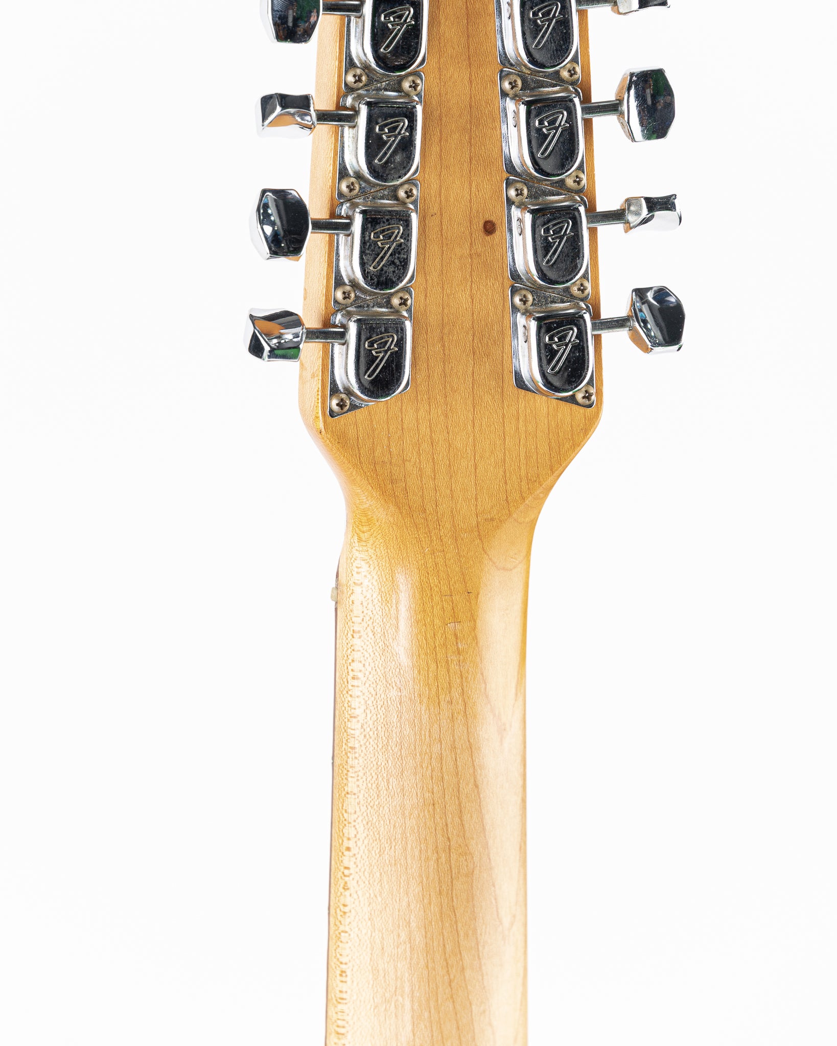 USED 1965 Fender Villager 12-String Acoustic Guitar - Natural with Original Hardshell Case (AS IS)