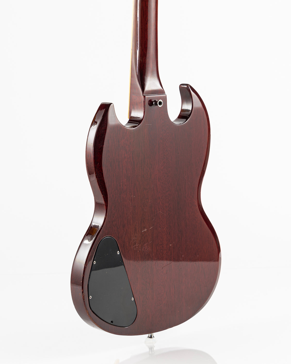 USED 1970 Gibson SG Standard "Large Guard" Electric Guitar - Cherry with Maestro Vibrola