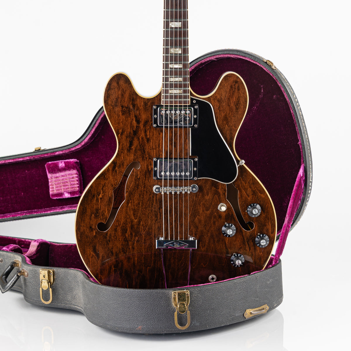 USED 1971 Gibson ES-335 Electric Guitar - Walnut with Original Hardshell Case