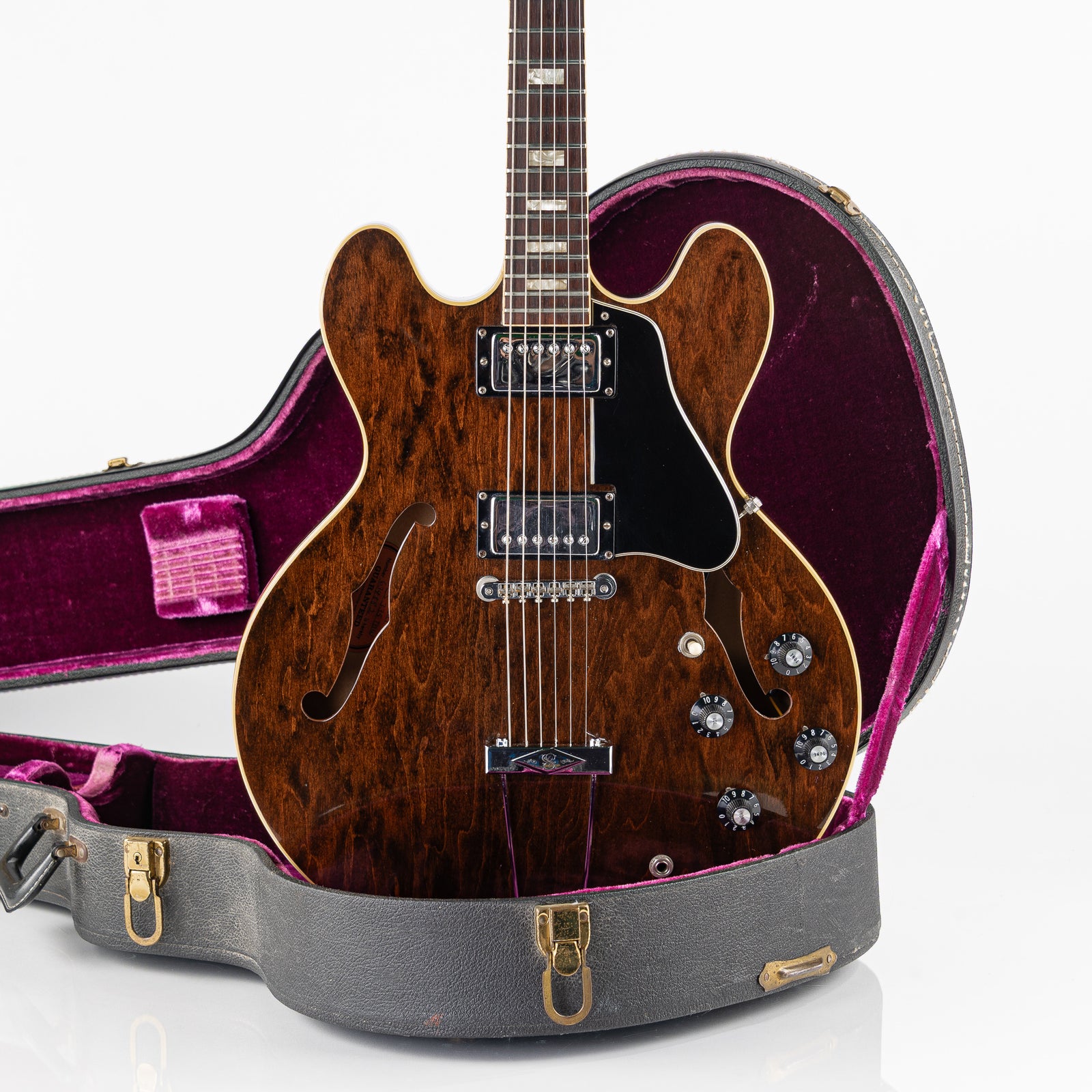 USED 1971 Gibson ES-335 Electric Guitar - Walnut with Original Hardshell Case