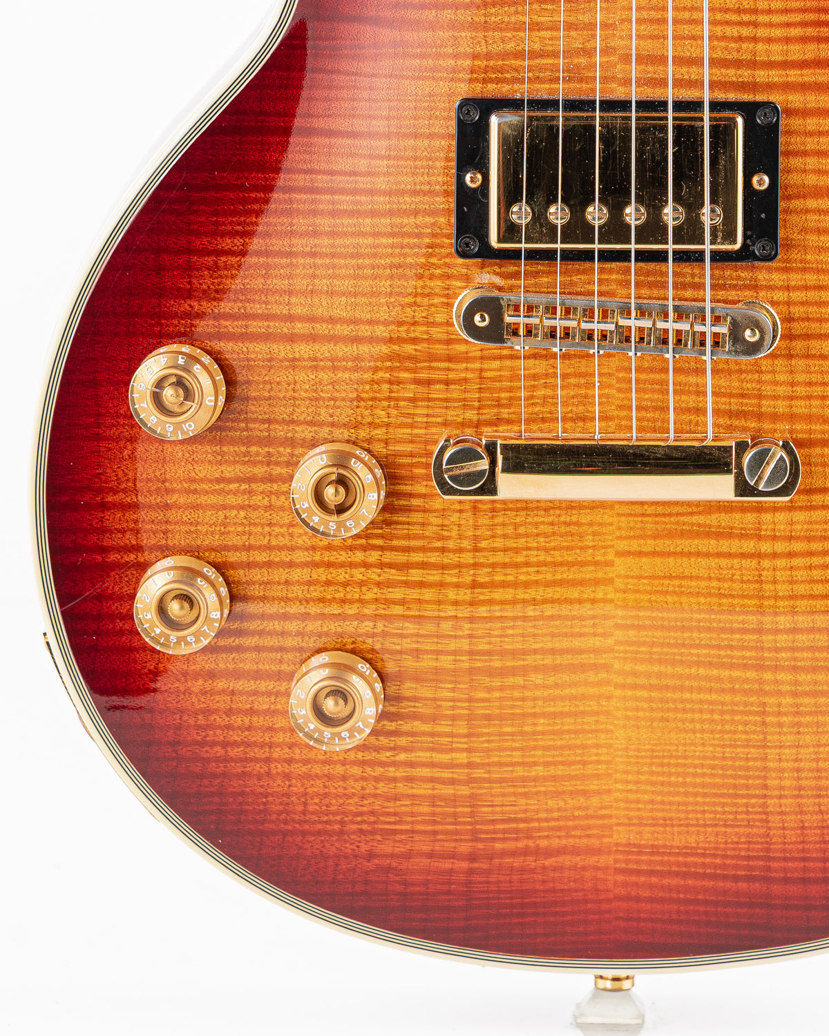 USED 2004 Gibson Les Paul Supreme Left Handed Electric Guitar - Heritage Cherry Burst